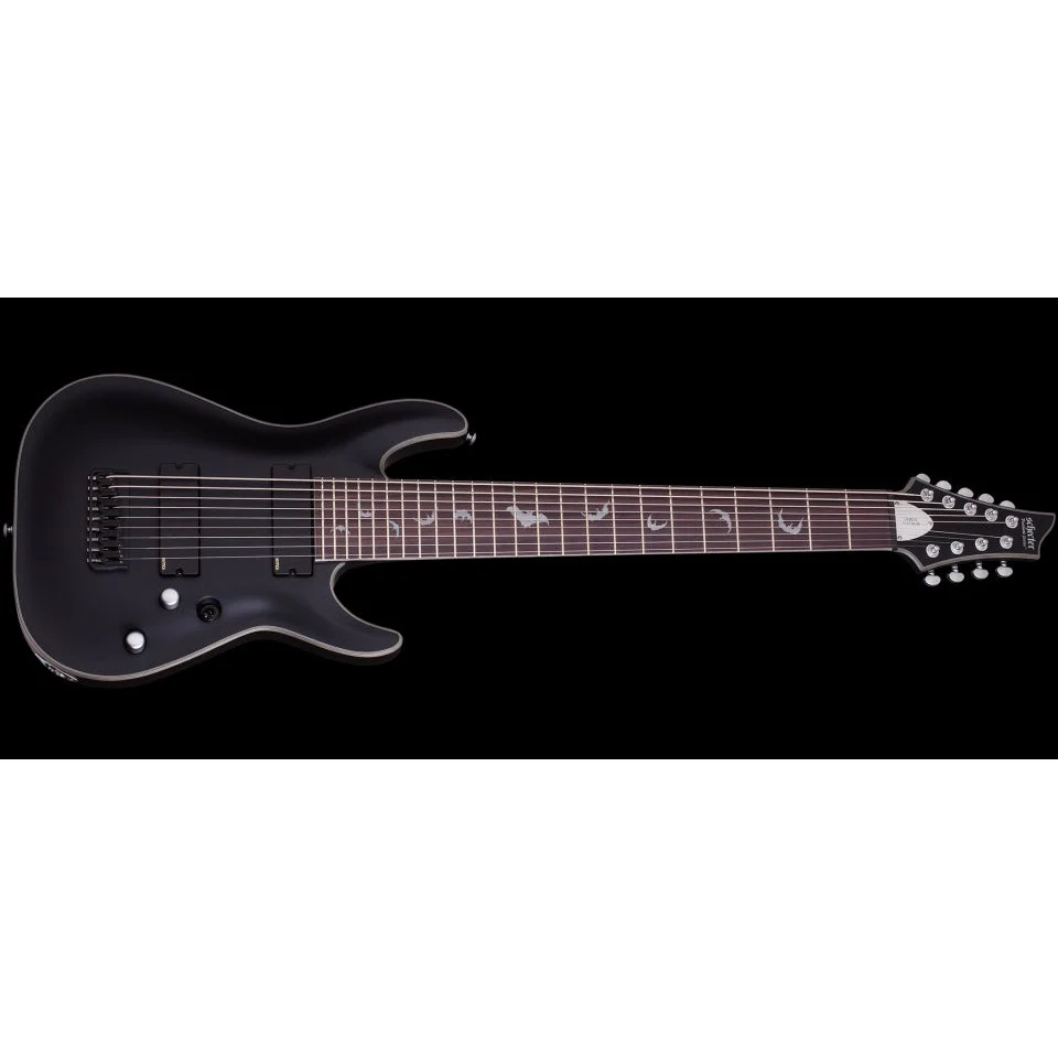 Schecter - Damien-Ptm-9-Satin Black