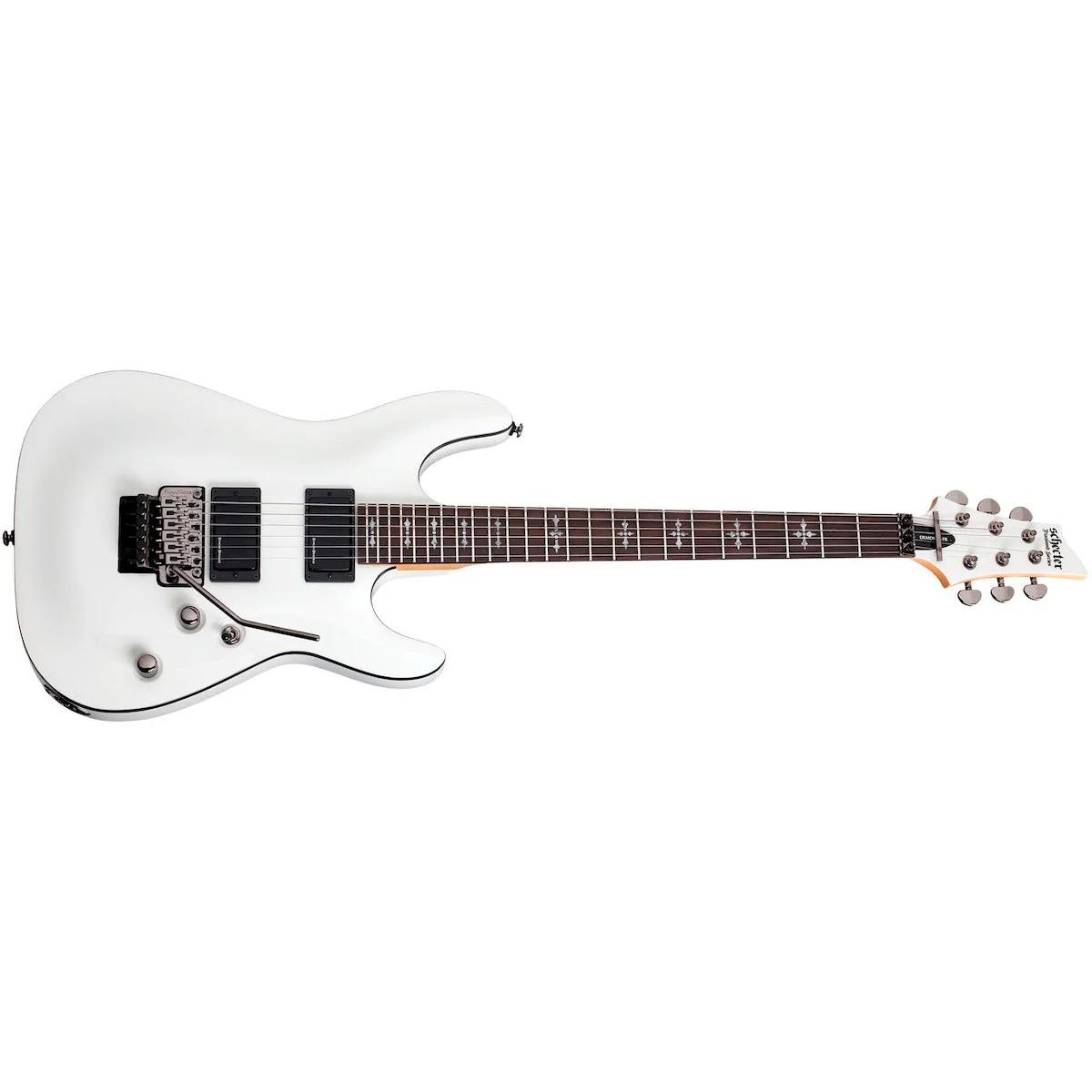 Schecter - Demon-6 FR Vintage White 3246