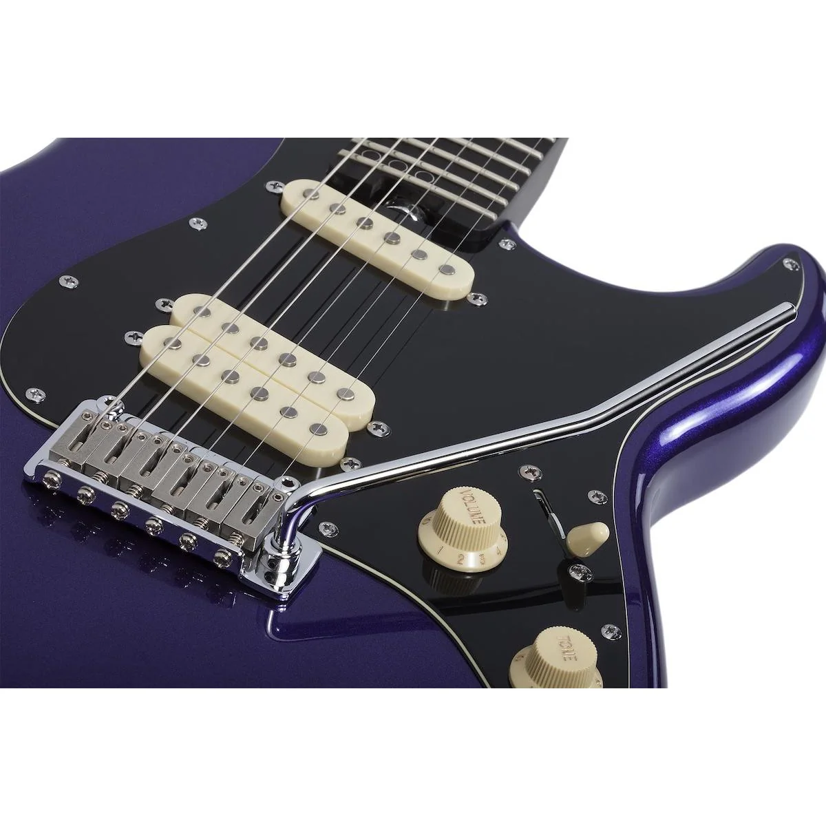 Schecter Guitar Research - MV-6 Electric Guitar - Metallic Purple - 4200-SHC - Image 3