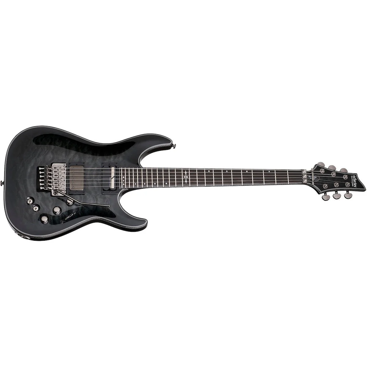 Schecter - Hellraiser Hybrid C-1 FR S Trans Black Burst 1957