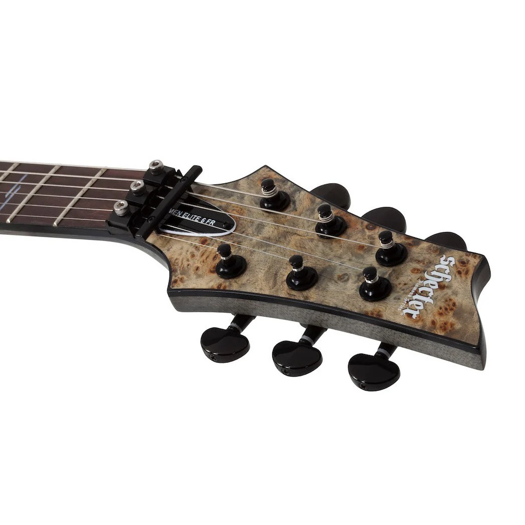 Schecter - Omen Elite-6 FR Charcoal 2454 - Image 3