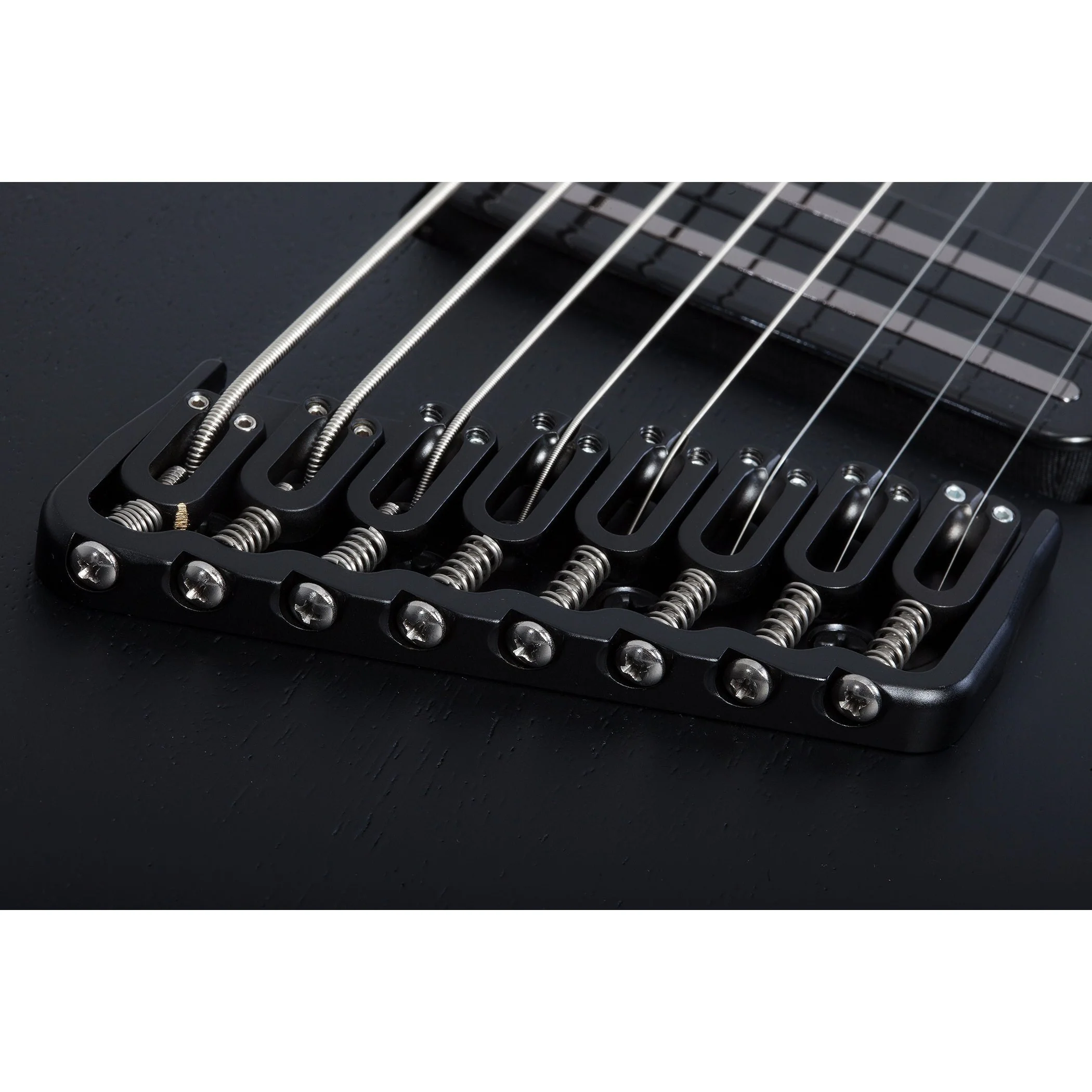 Schecter - PT-8 Black Ops 8-String Electric Guitar, Satin Black Open Pore - 622-SHC - Image 4