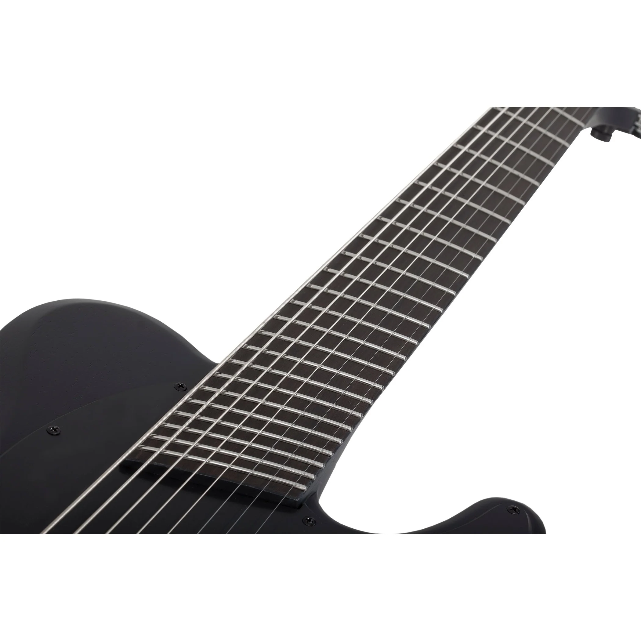 Schecter - PT-8 Black Ops 8-String Left-Handed Electric Guitar, Satin Black Open Pore - 625-SHC - Image 3