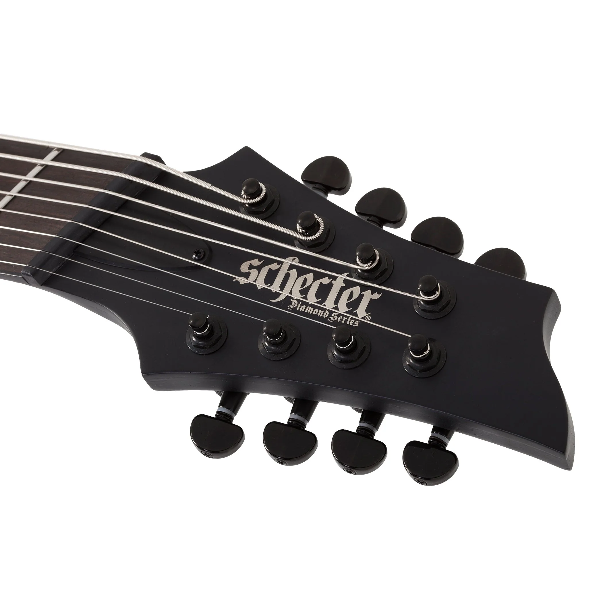 Schecter - PT-8 Black Ops 8-String Left-Handed Electric Guitar, Satin Black Open Pore - 625-SHC - Image 7