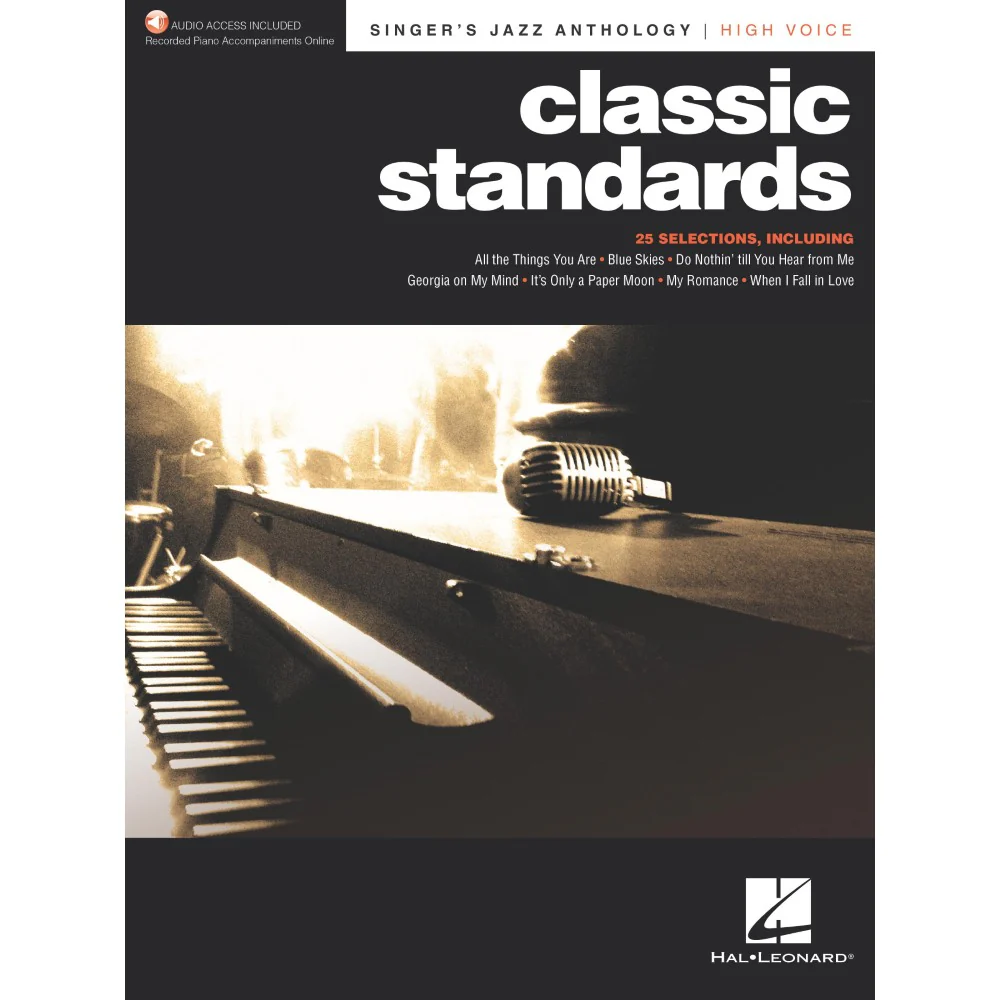 Singer's Jazz Anthology - High Voice - Classic Standards