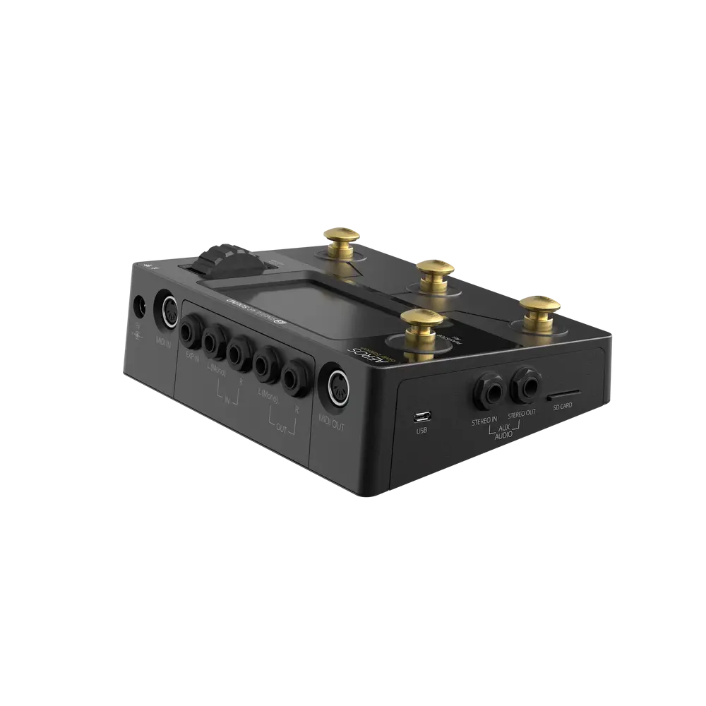 Singular Sound - Aeros Gold Edition - Looper Pedal with Digital Mixer - Image 6