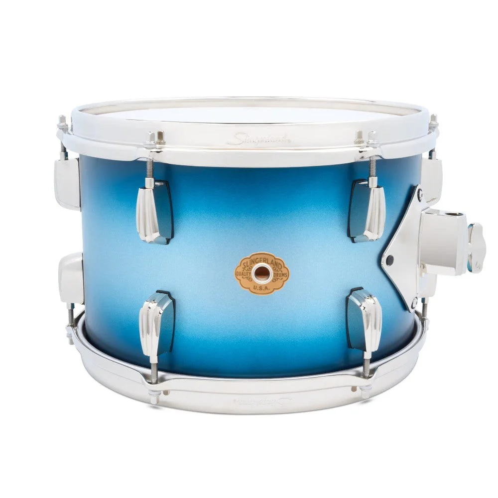 Slingerland - Radio King 3-Piece Shell Kit Blue and Silver Lacquer - Image 2