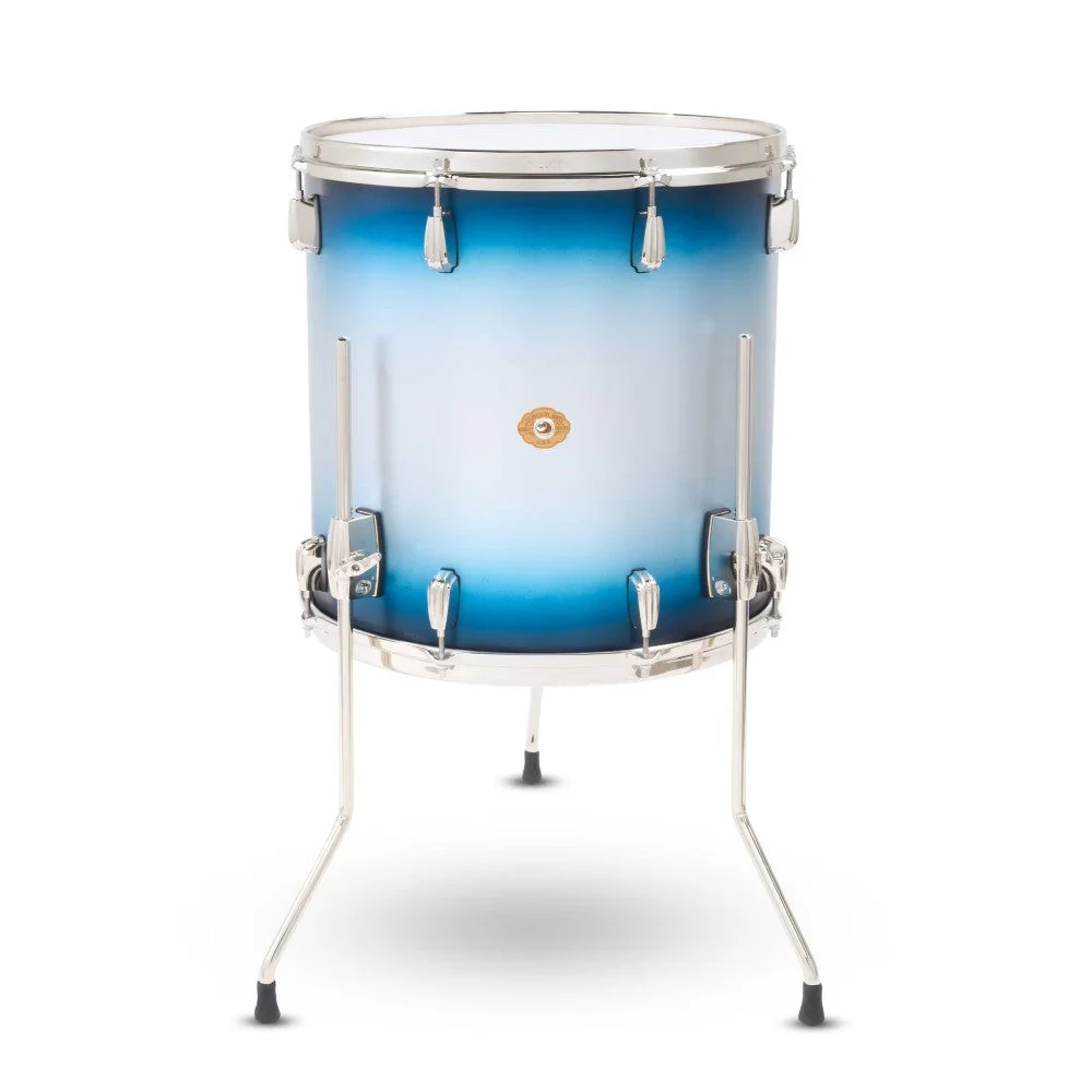 Slingerland - Radio King 3-Piece Shell Kit Blue and Silver Lacquer - Image 3