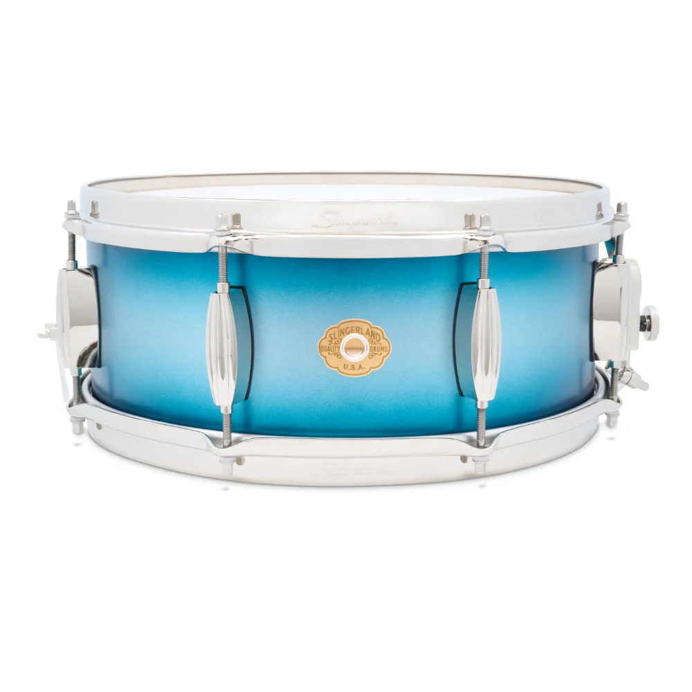 Slingerland - Radio King Artist Snare 5.5x14 Silver Blue Lacquer SLLS5514SSK371
