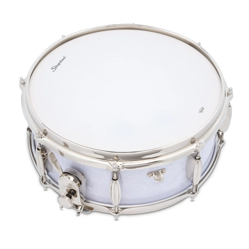 Slingerland - Radio King Artist Snare 5.5x14 White Marine Pearl SLFP5514SSK016 - Image 4