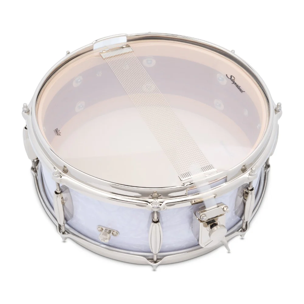 Slingerland - Radio King Artist Snare 5.5x14 White Marine Pearl SLFP5514SSK016 - Image 5