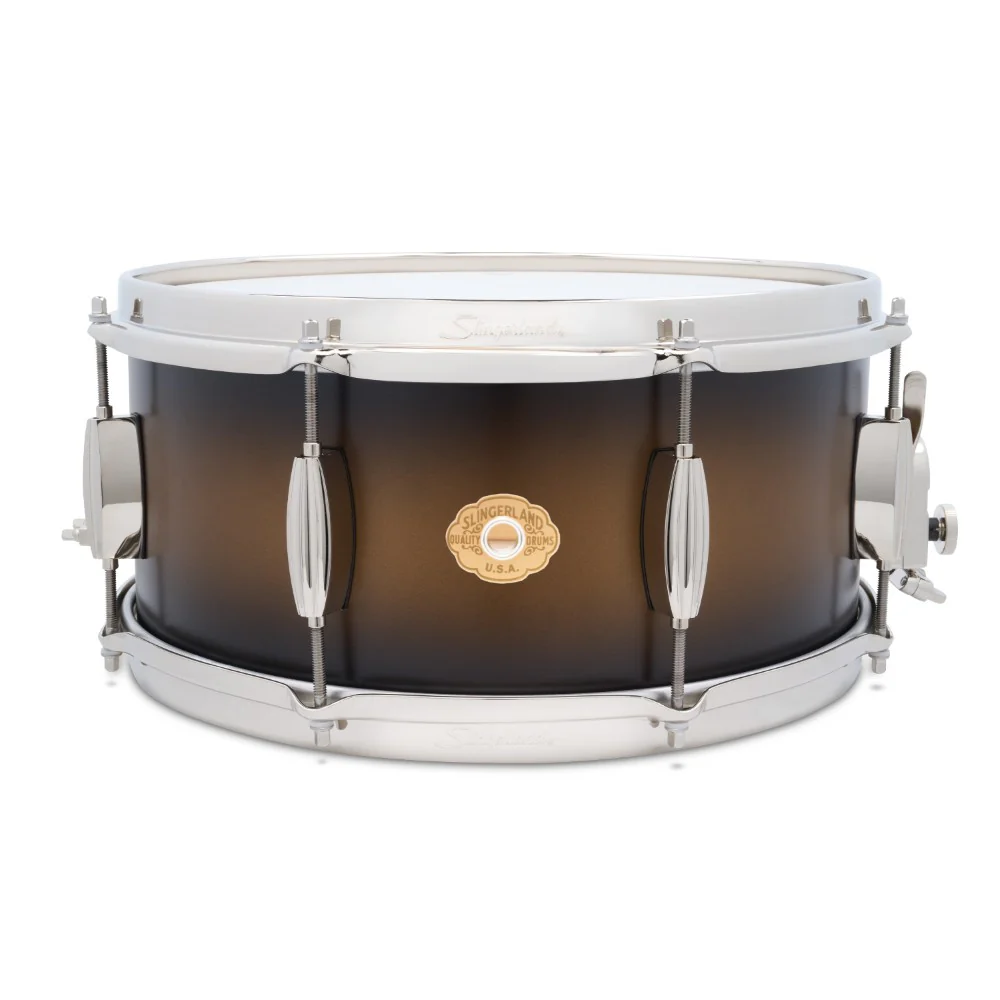 Slingerland - Radio King Artist Snare 6.5x14 Black & Gold Duco Lacquer SLLS6514SSK372