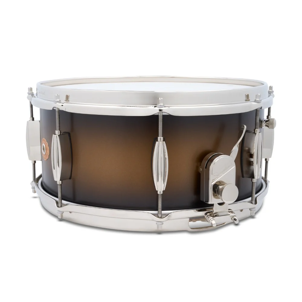 Slingerland - Radio King Artist Snare 6.5x14 Black & Gold Duco Lacquer SLLS6514SSK372 - Image 2