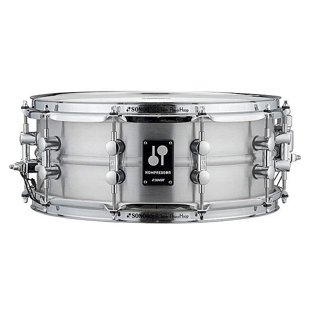 Sonor - Kompressor Snare Drum 14" x 5.75", Aluminum - KS-14X5.75-SDA