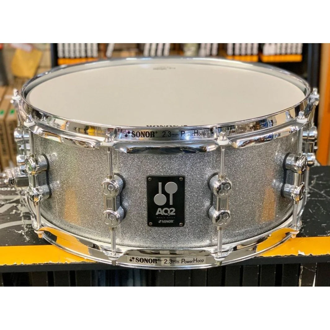 Sonor - Standard Series Snare 6x14 Silver Sparkle AQ2-1406SDW-17340TQ