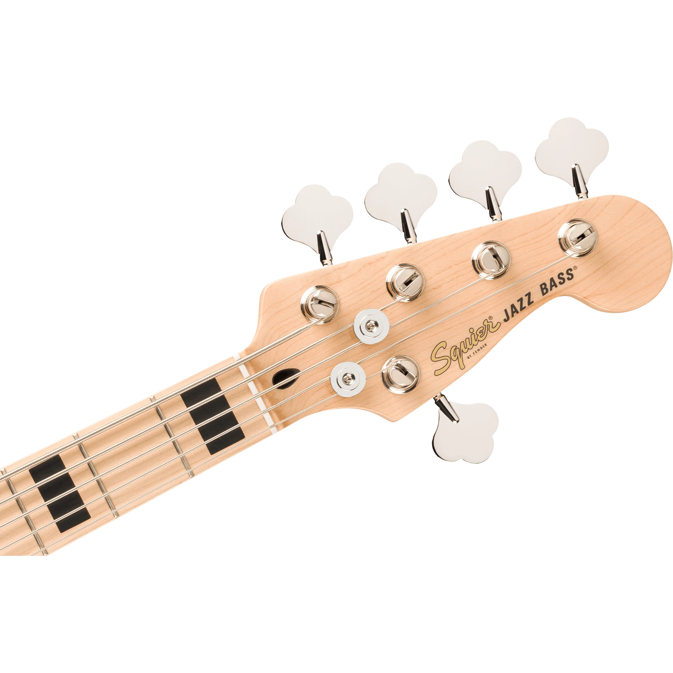 Squier - Affinity Series™ Active Jazz Bass® V - Maple Fingerboard - Black Pickguard - Black Metallic - 037-8753-565 - Image 5