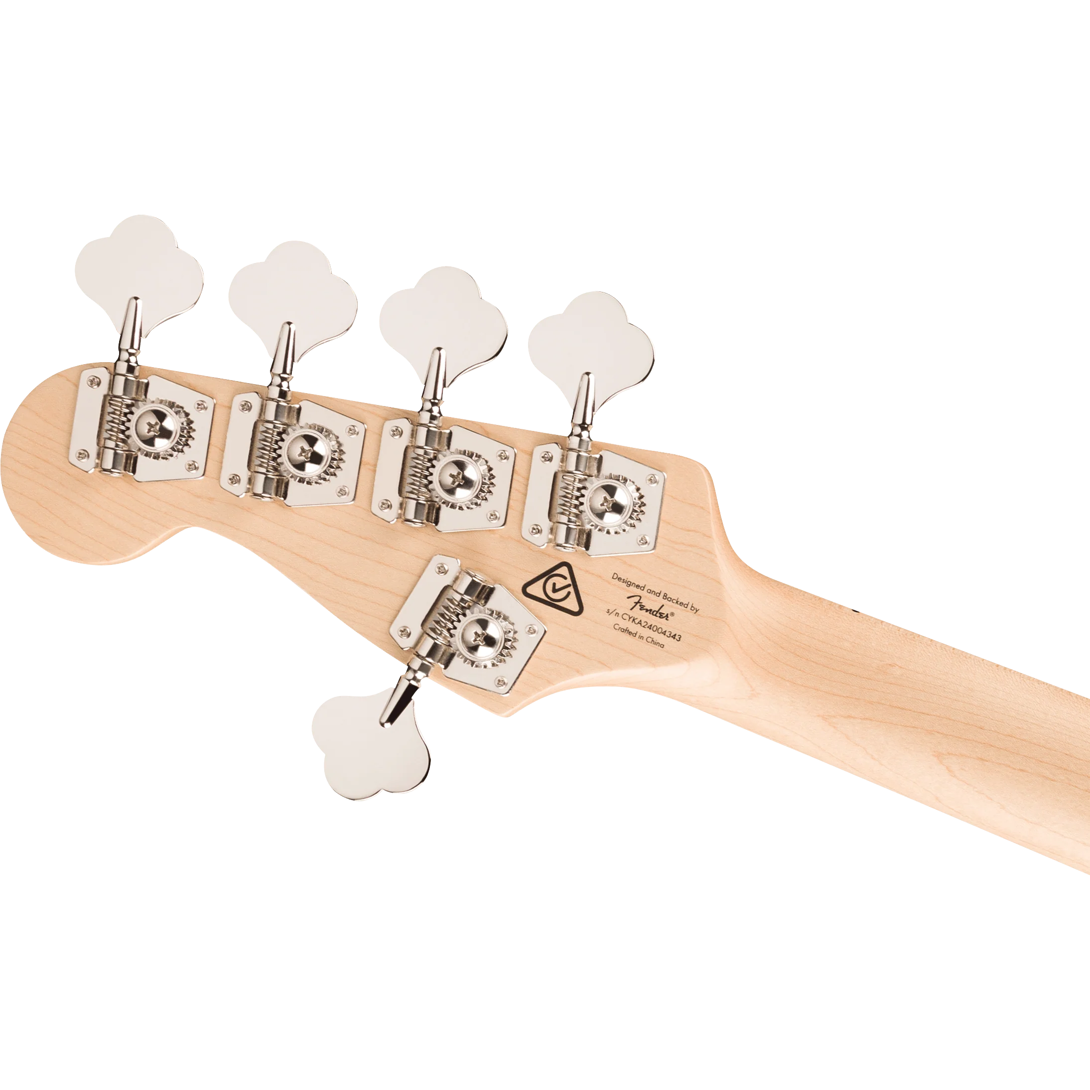 Squier - Affinity Series™ Active Jazz Bass® V - Maple Fingerboard - Black Pickguard - Black Metallic - 037-8753-565 - Image 6