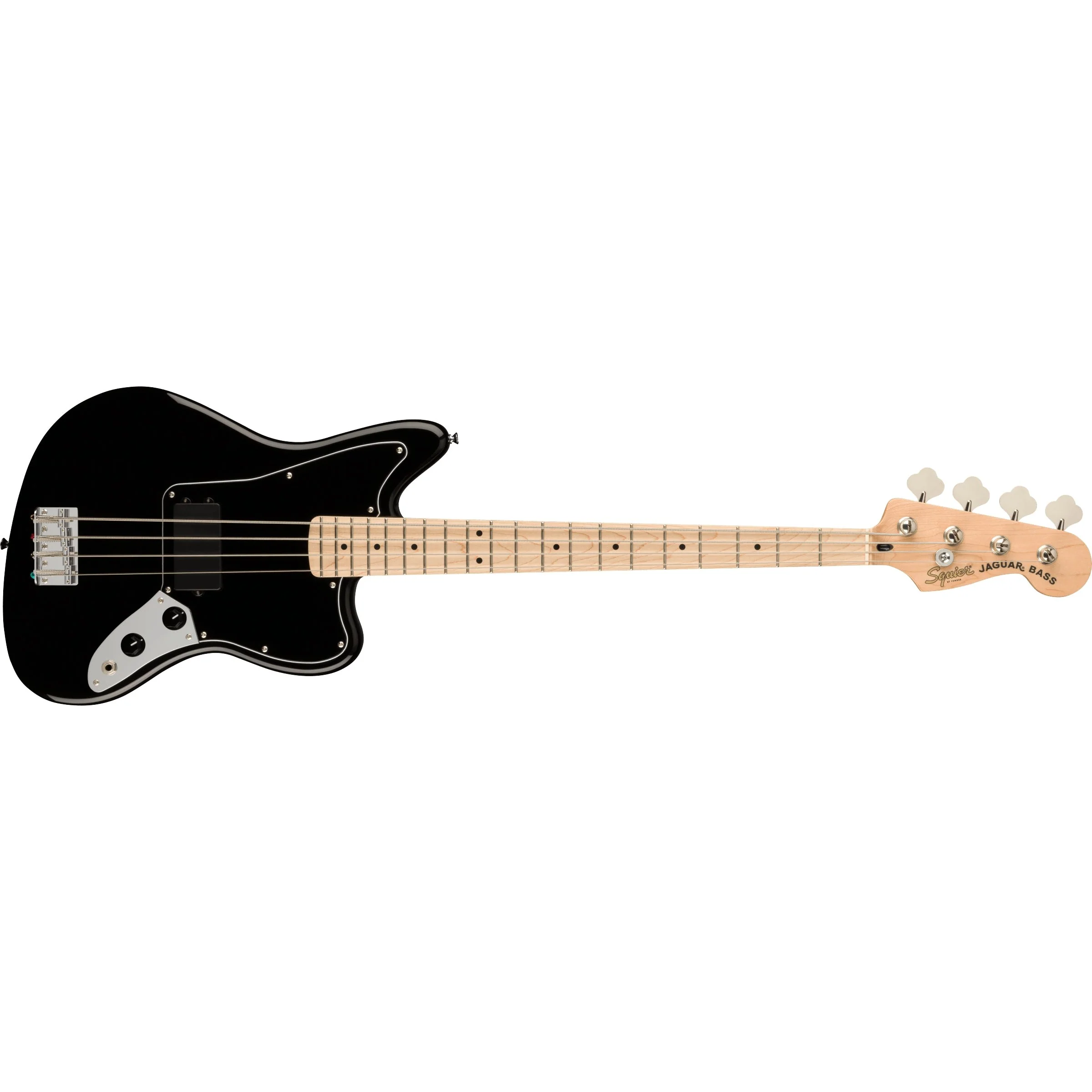 Squier - Affinity Series™ Jaguar® Bass H - Maple Fingerboard - Black Pickguard - Black 037-8503-506