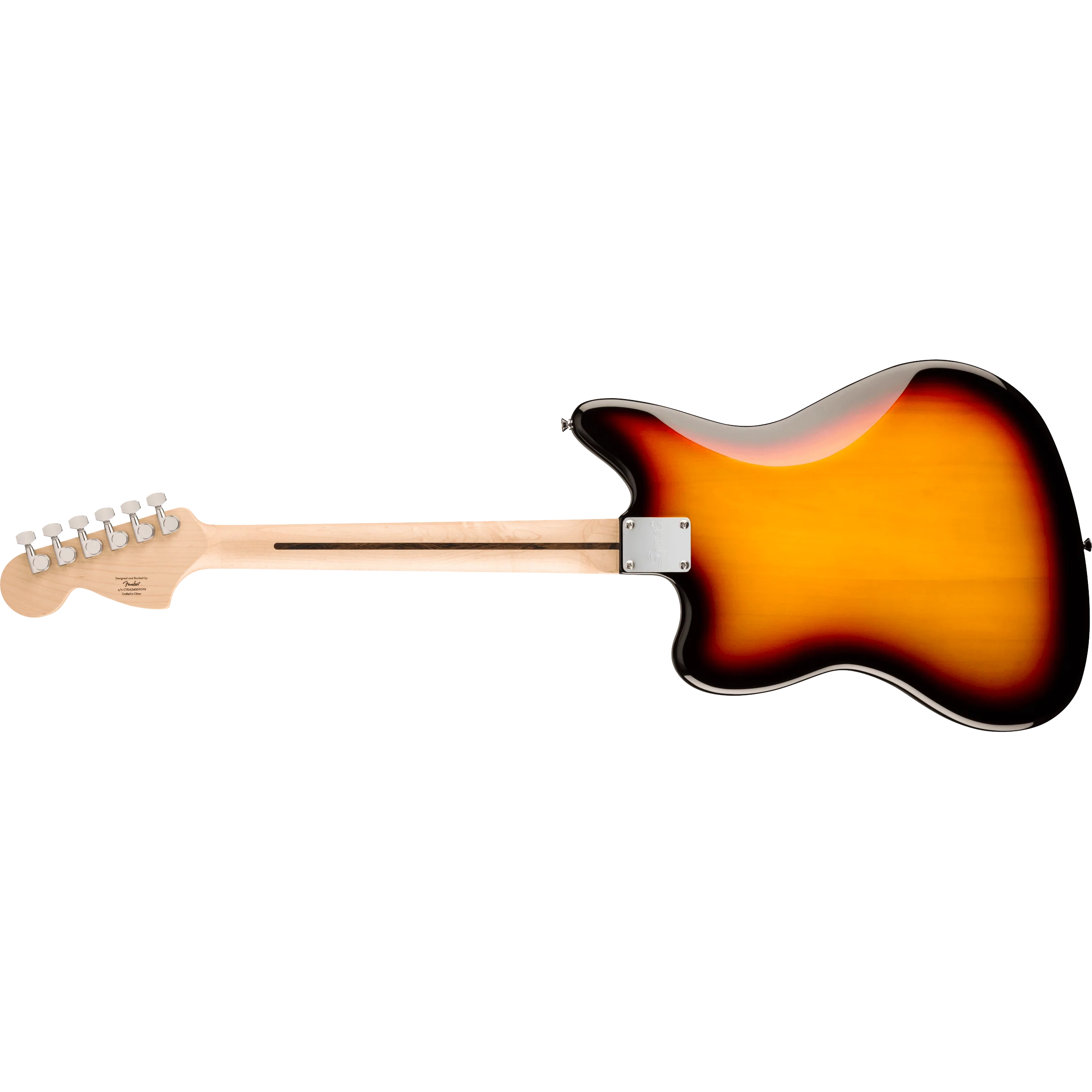 Squier - Affinity Series™ Jaguar® - Laurel Fingerboard - Black Pickguard - 3-Color Sunburst - 037-8401-500 - Image 2