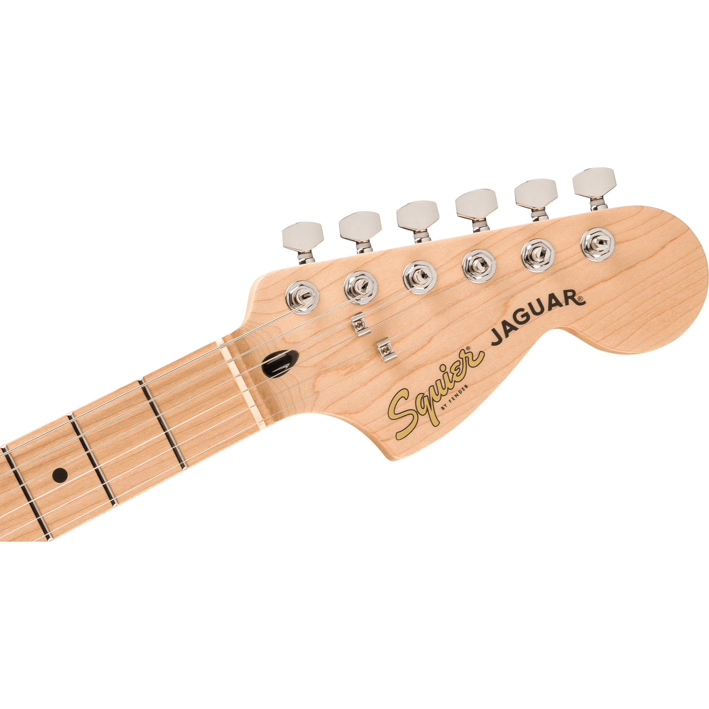 Squier - Affinity Series™ Jaguar® - Maple Fingerboard - White Pickguard - Mystic Metallic Brown - 037-8402-594 - Image 5