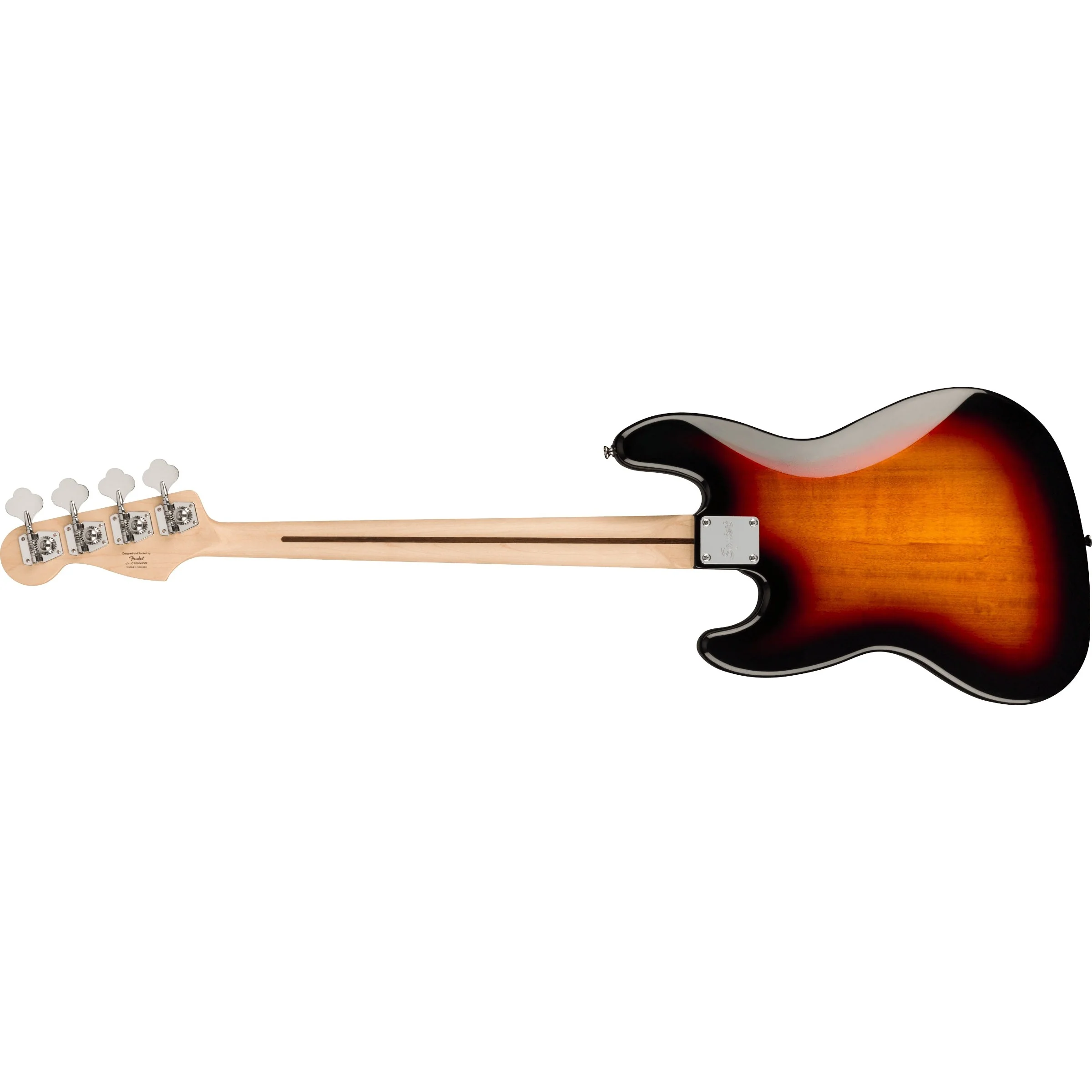 Squier - Affinity Series™ Jazz Bass® - Maple Fingerboard - White Pickguard - 3-Color Sunburst 037-8602-500 - Image 2