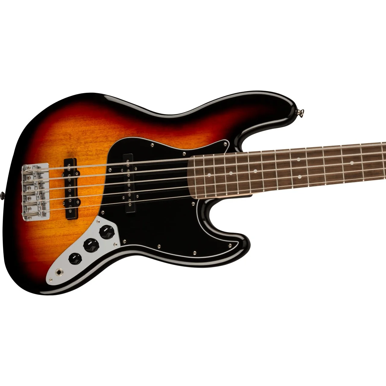 Squier - Affinity Series™ Jazz Bass® V - Laurel Fingerboard - Black Pickguard - 3-Color Sunburst 037-8651-500 - Image 3