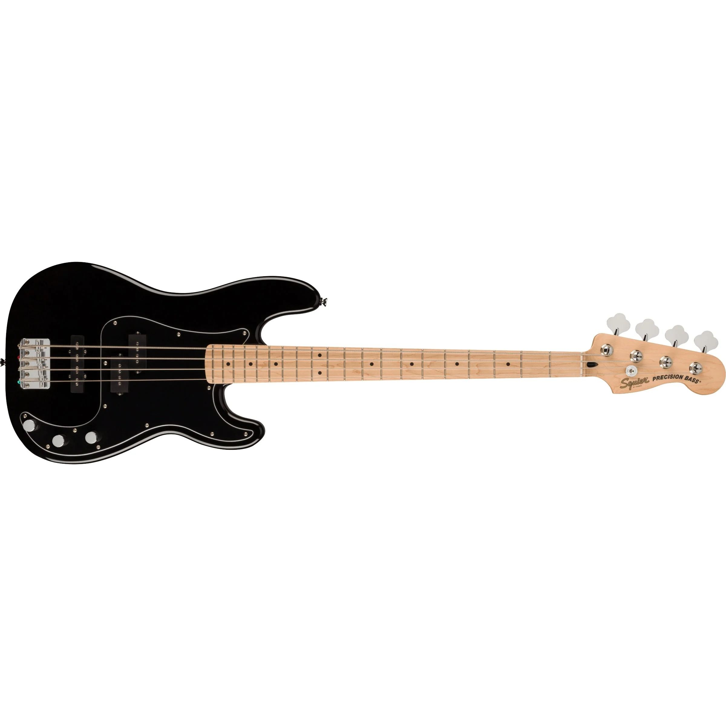 Squier - Affinity Series™ Precision Bass® PJ Pack - Maple Fingerboard - Black - Gig Bag - Rumble 15 - 120V 037-2981-006 - Image 4