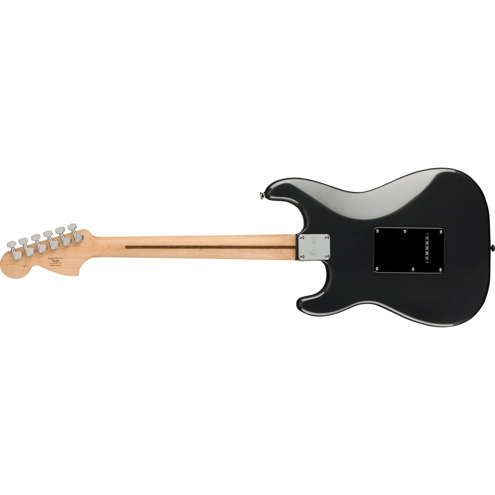 Squier - Affinity Series™ Stratocaster® HSS Pack - Laurel Fingerboard - Charcoal Frost Metallic - Gig Bag - 15G - 120V 037-2821-069 - Image 4