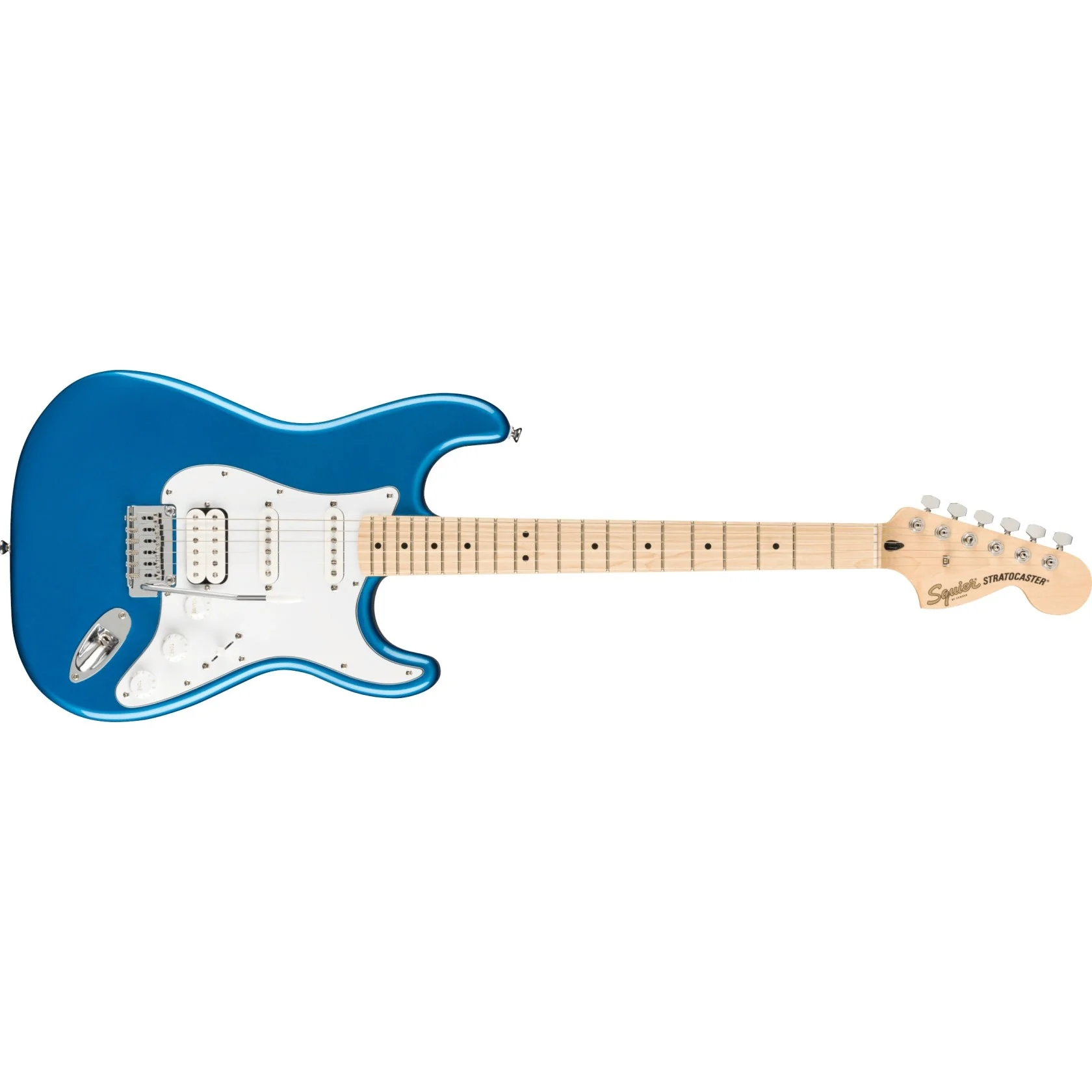 Squier - Affinity Series™ Stratocaster® HSS Pack - Maple Fingerboard - Lake Placid Blue - Gig Bag - 15G - 120V 037-2820-002 - Image 3