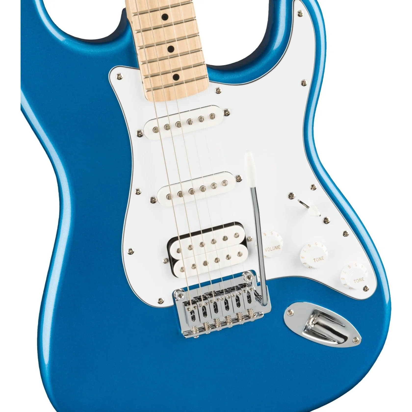 Squier - Affinity Series™ Stratocaster® HSS Pack - Maple Fingerboard - Lake Placid Blue - Gig Bag - 15G - 120V 037-2820-002 - Image 6