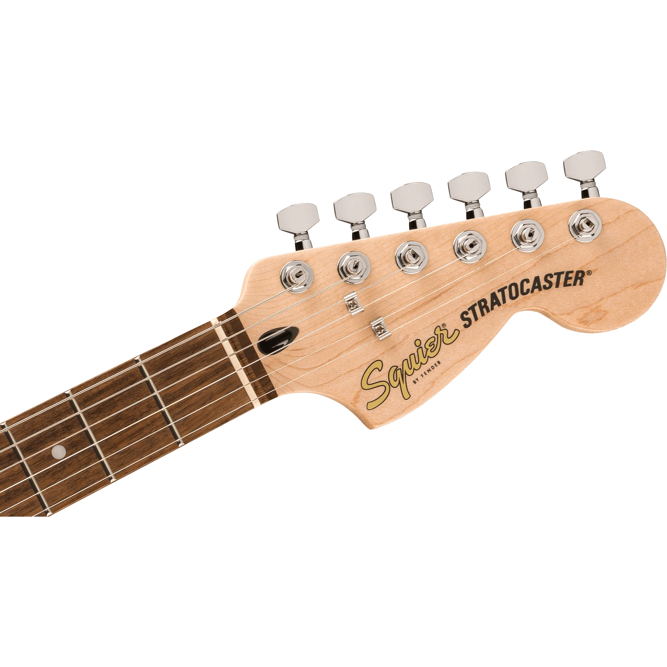 Squier - Affinity Series™ Stratocaster® Junior HSS - Laurel Fingerboard - White Pickguard - 3-Color Sunburst - 037-8180-500 - Image 5