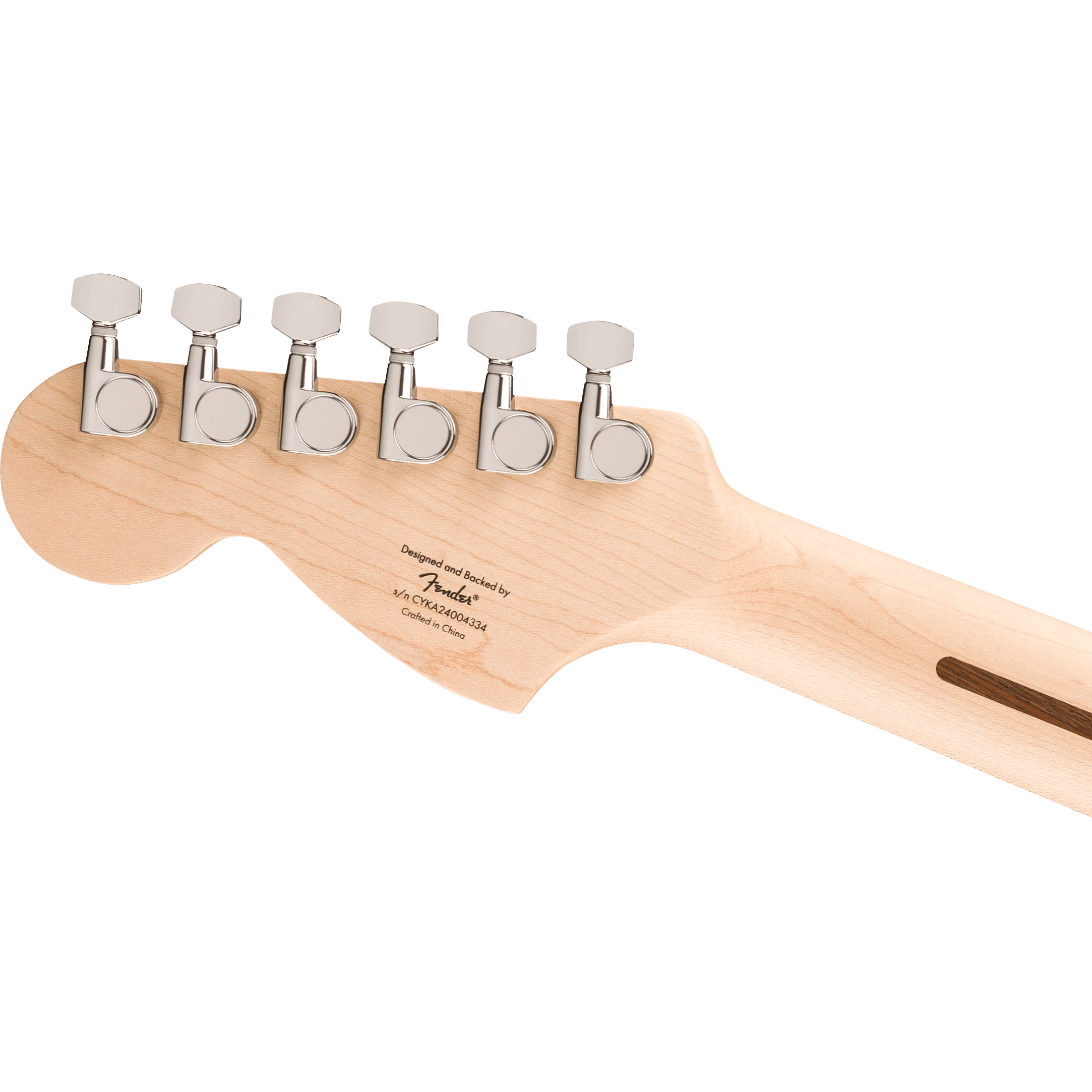 Squier - Affinity Series™ Stratocaster® Junior HSS - Laurel Fingerboard - White Pickguard - 3-Color Sunburst - 037-8180-500 - Image 6