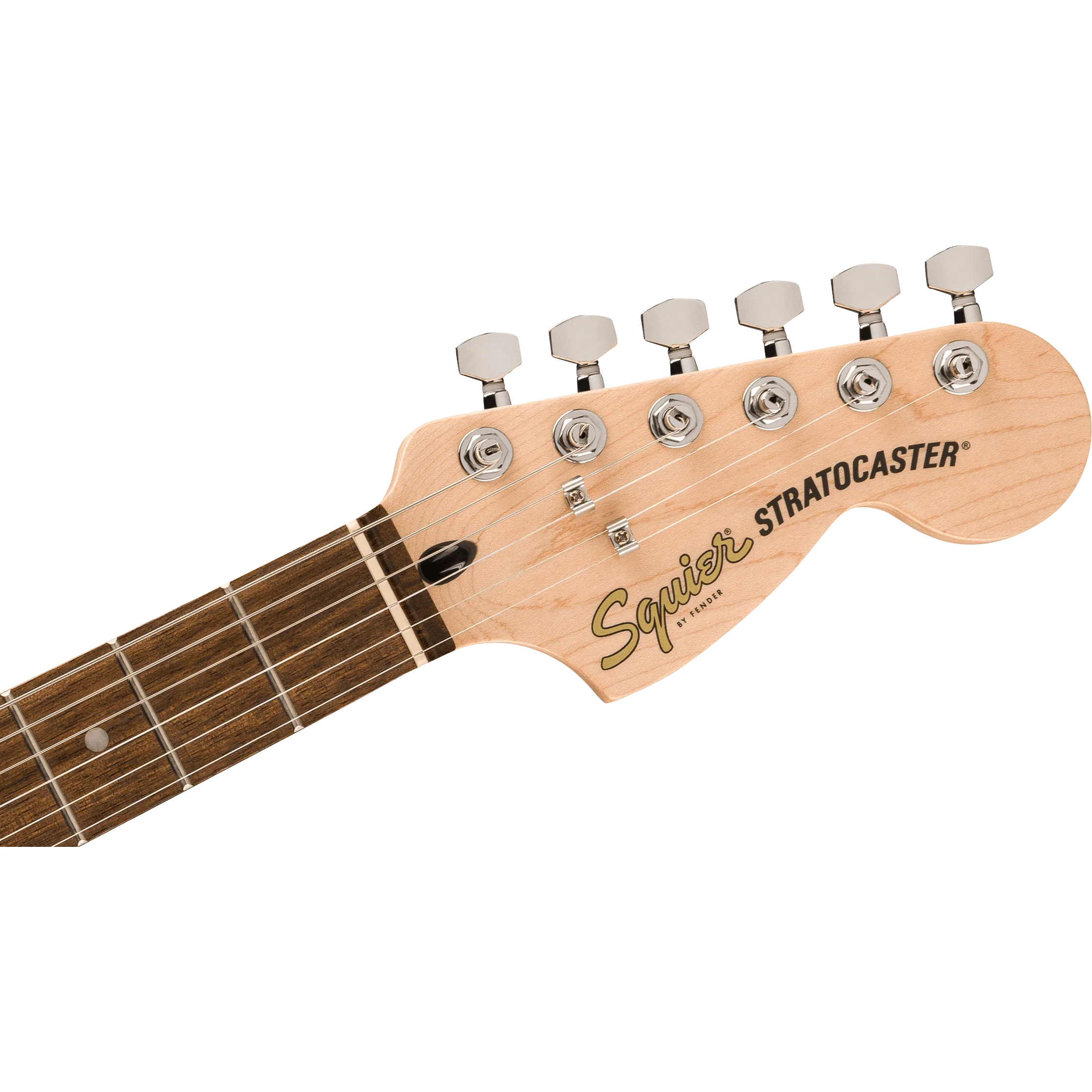 Squier - Affinity Series™ Stratocaster® Junior HSS - Laurel Fingerboard - White Pickguard - Ice Blue Metallic - 037-8180-583 - Image 5