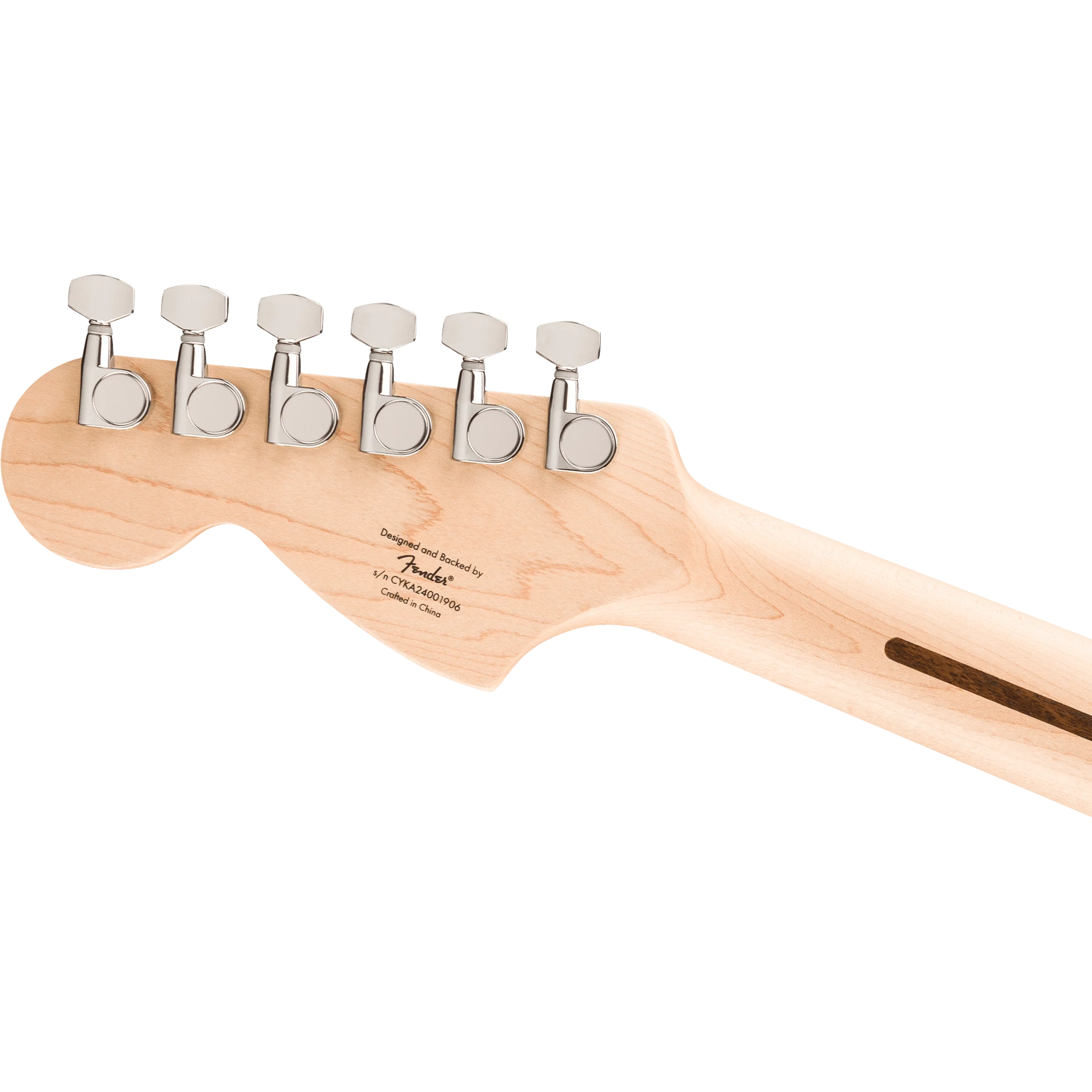 Squier - Affinity Series™ Stratocaster® Junior HSS - Laurel Fingerboard - White Pickguard - Ice Blue Metallic - 037-8180-583 - Image 6
