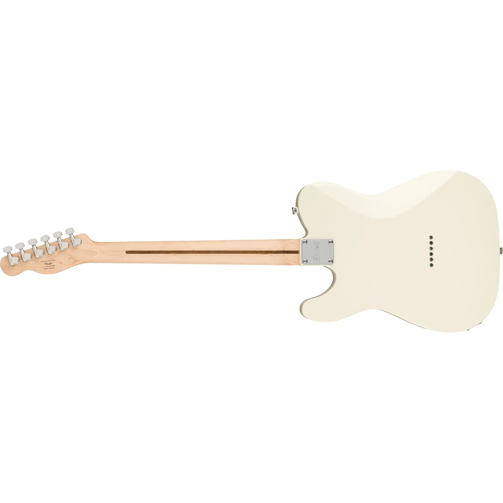 Squier - Affinity Series™ Telecaster® - Laurel Fingerboard - White Pickguard - Olympic White 037-8200-505 - Image 2