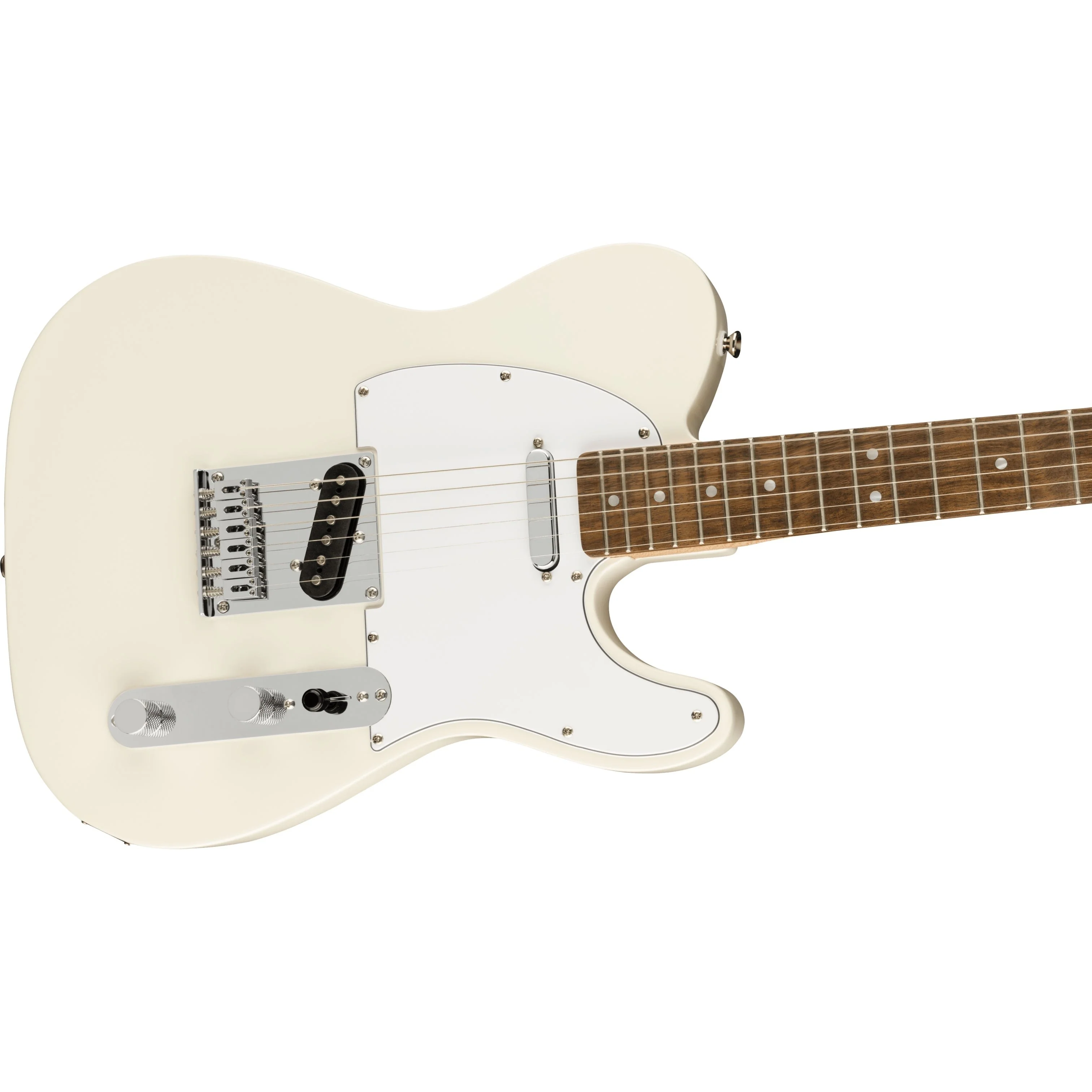 Squier - Affinity Series™ Telecaster® - Laurel Fingerboard - White Pickguard - Olympic White 037-8200-505 - Image 4