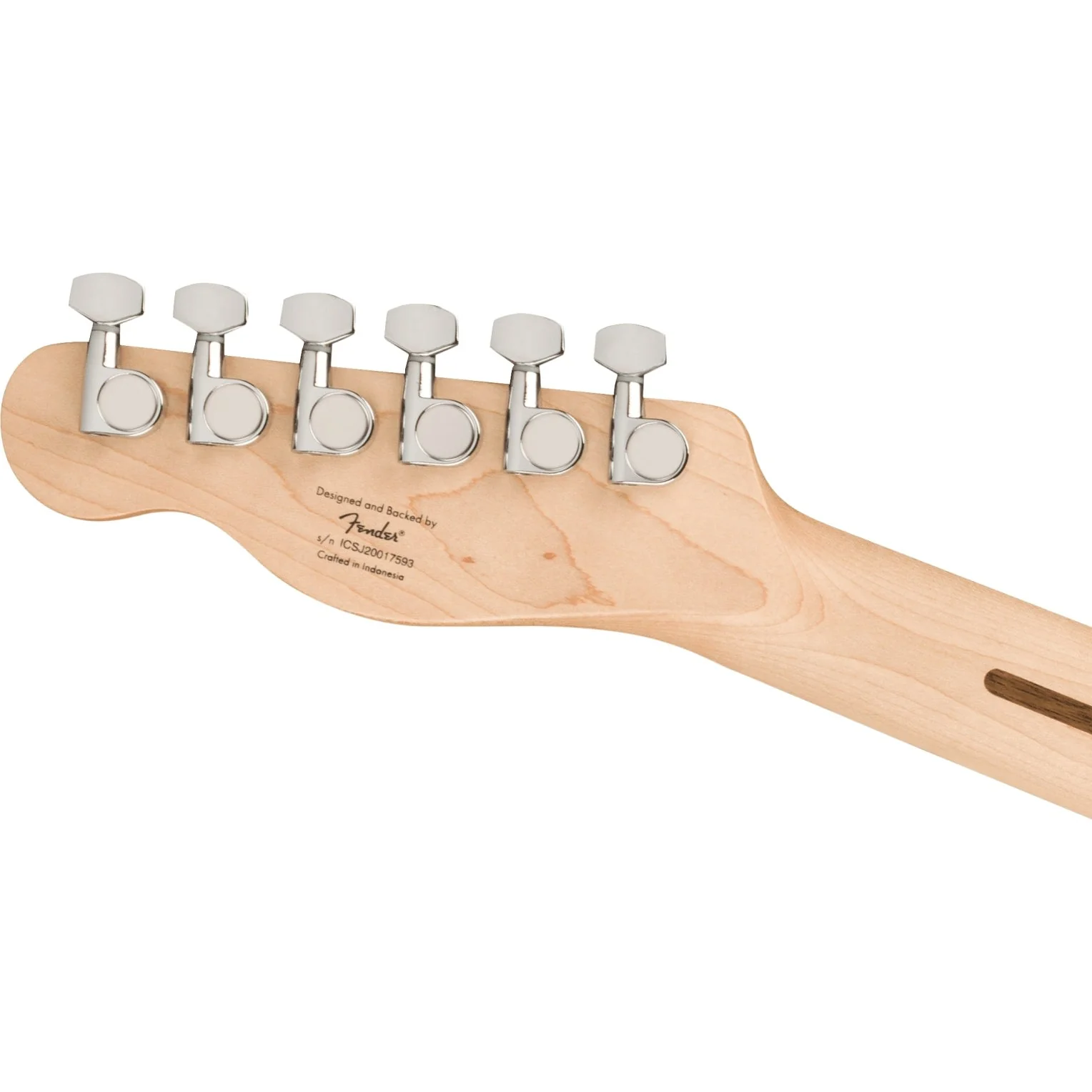 Squier - Affinity Series™ Telecaster® - Laurel Fingerboard - White Pickguard - Olympic White 037-8200-505 - Image 6