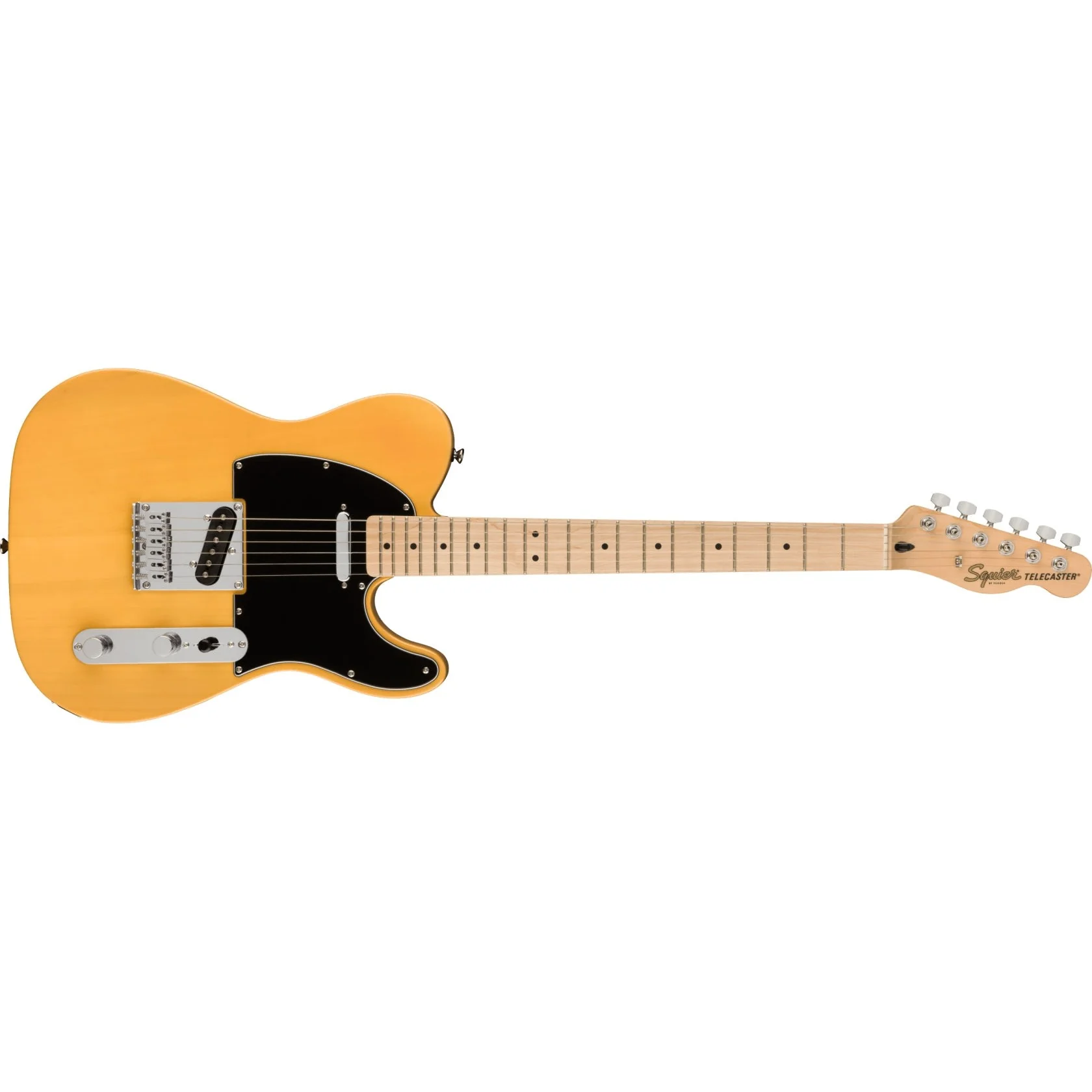 Squier - Affinity Series™ Telecaster® - Maple Fingerboard - Black Pickguard - Butterscotch Blonde 037-8203-550