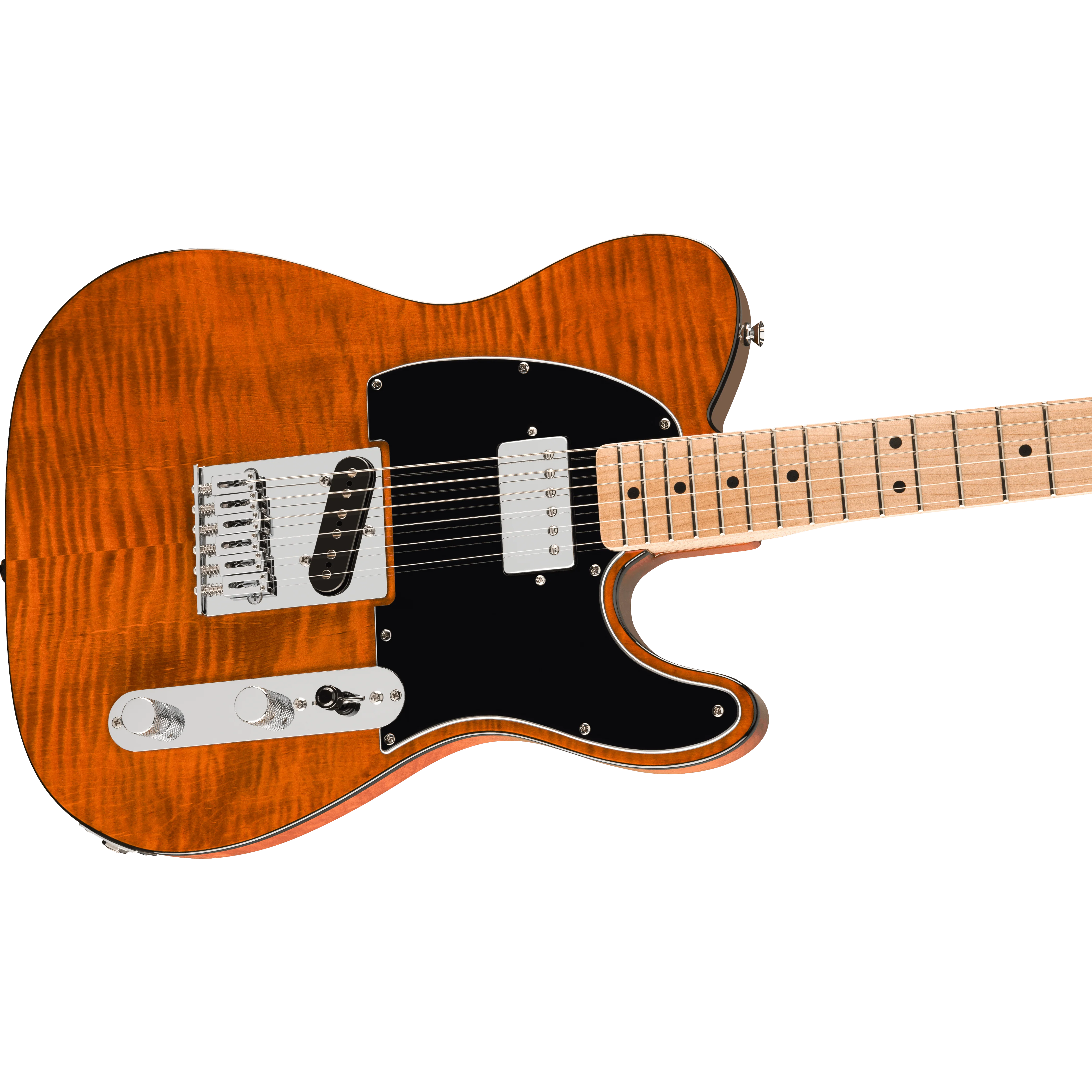 Squier - Affinity Series™ Telecaster® FMT SH - Maple Fingerboard - Black Pickguard - Mocha - 037-8283-529 - Image 4