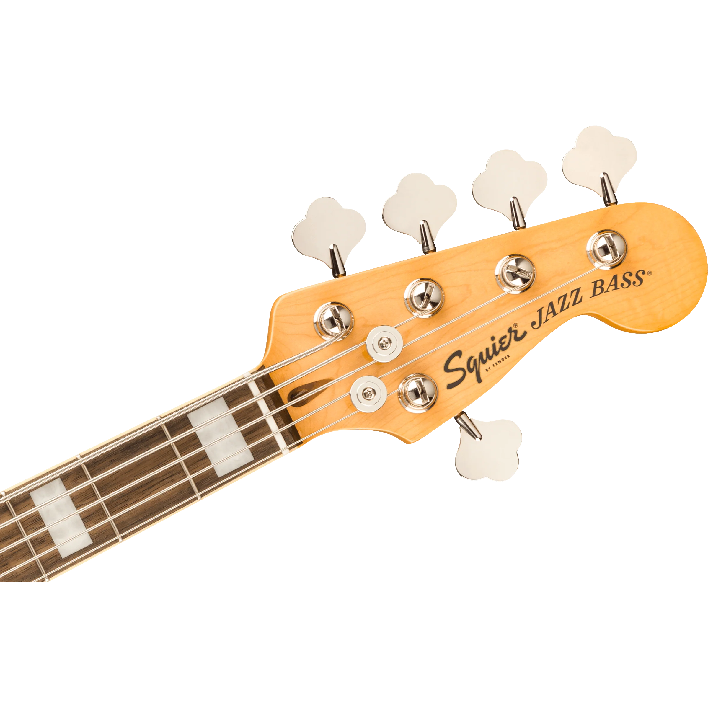 Squier - Classic Vibe™ Active '70s Jazz Bass® V - Laurel Fingerboard - White Pearloid Pickguard - Sienna Sunburst - Image 4