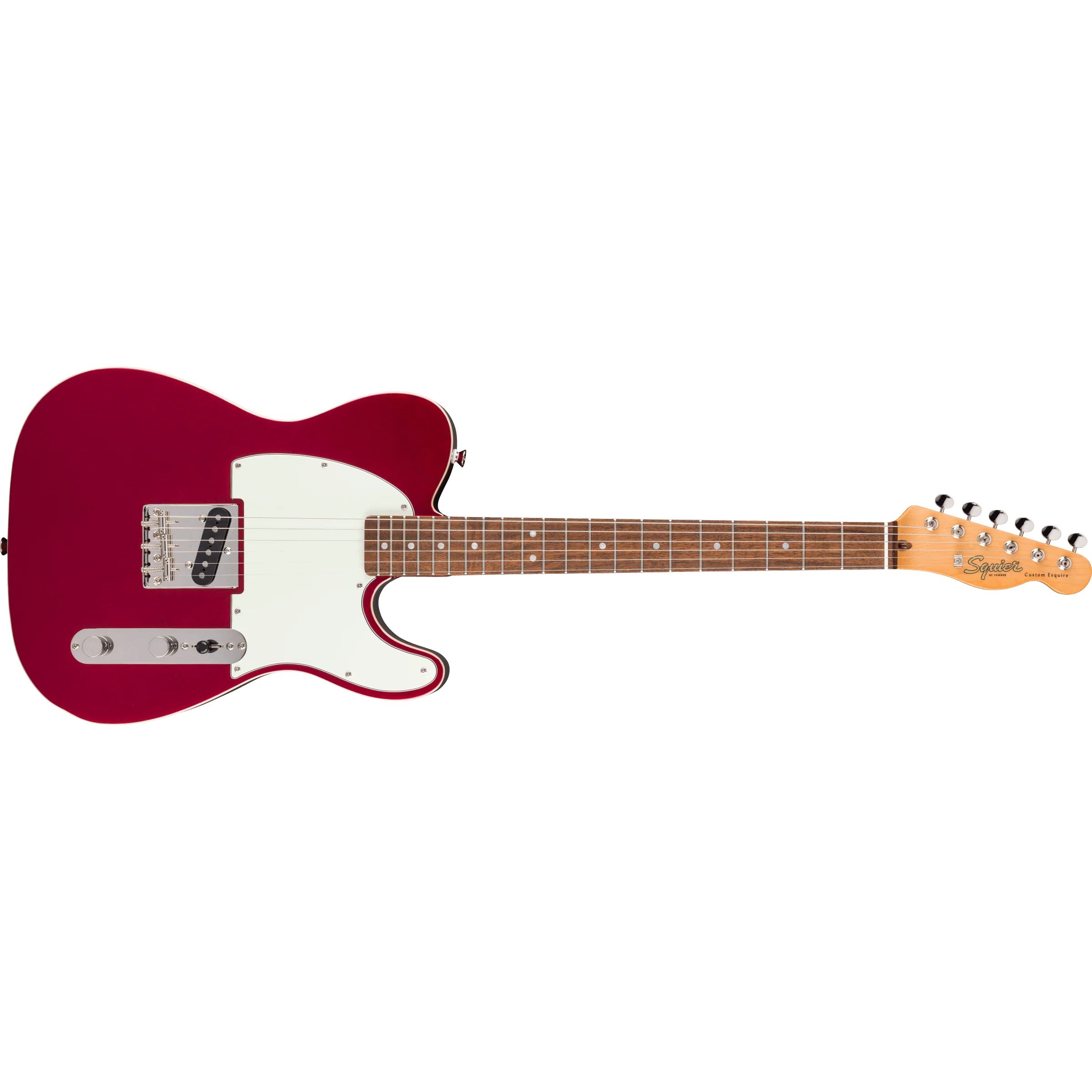 Squier - Classic Vibe™ Custom Esquire® - Laurel Fingerboard - Parchment Pickguard - Candy Apple Red