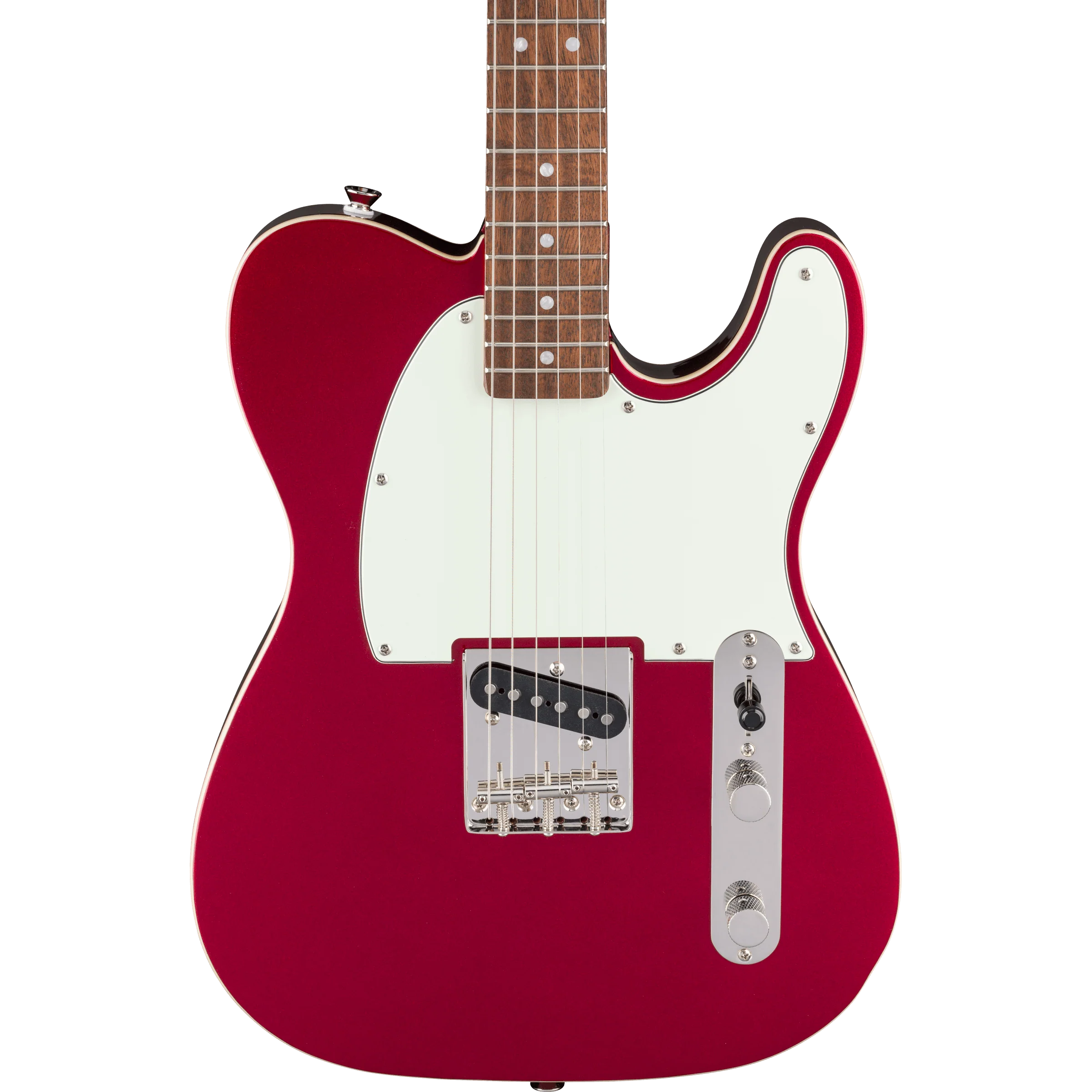 Squier - Classic Vibe™ Custom Esquire® - Laurel Fingerboard - Parchment Pickguard - Candy Apple Red - Image 3