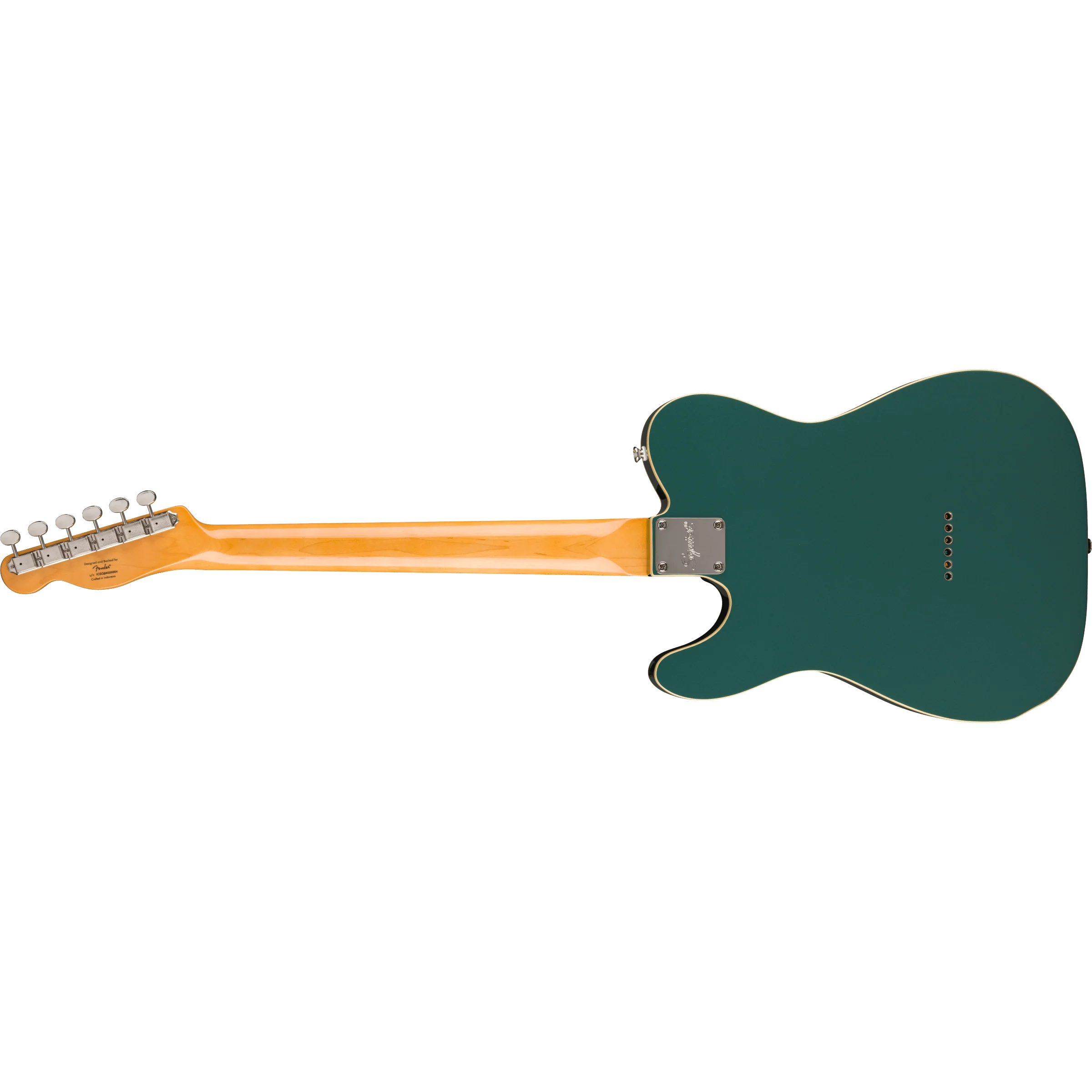 Squier - Classic Vibe™ Custom Esquire® - Laurel Fingerboard - Parchment Pickguard - Sherwood Green - Image 2