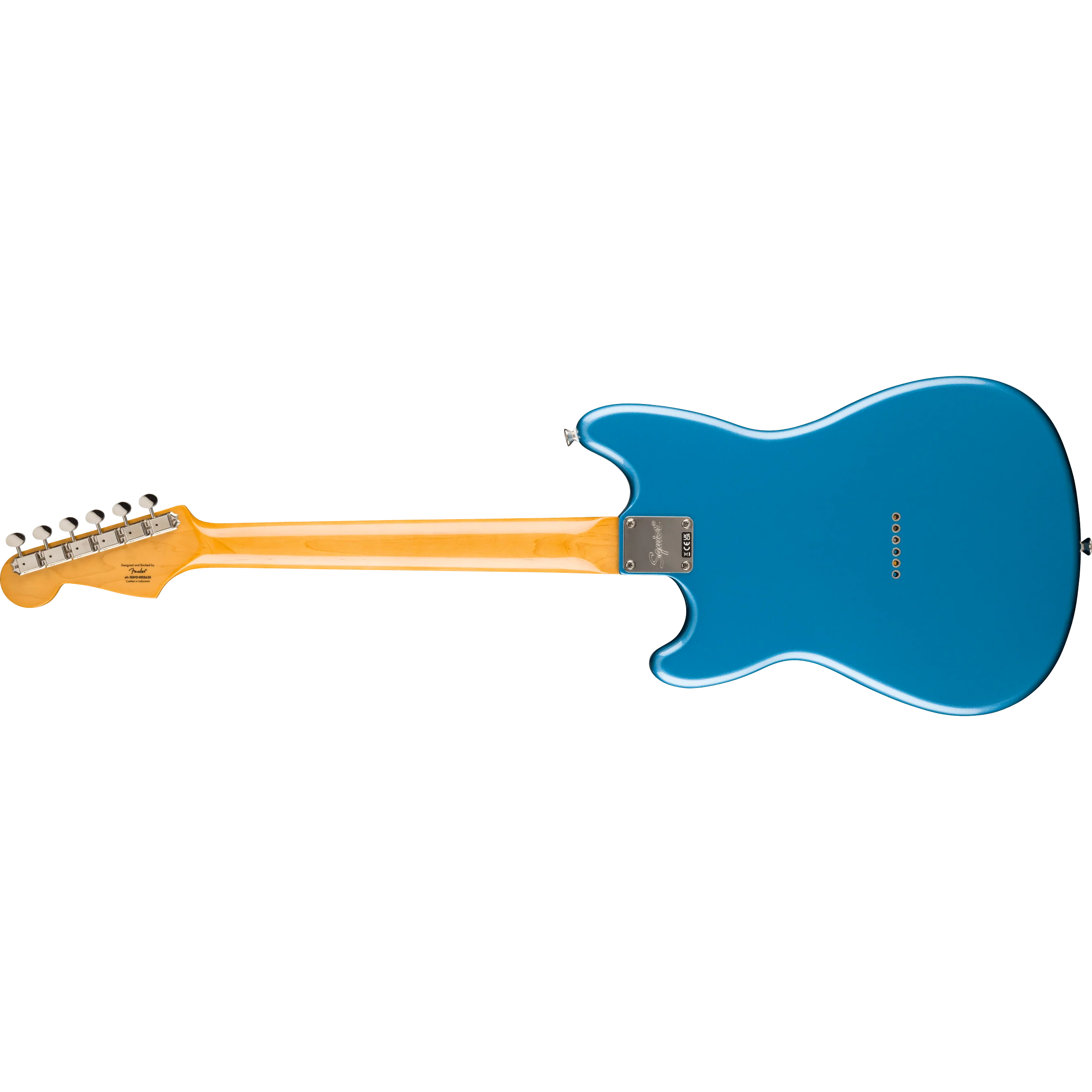 Squier - Classic Vibe™ Duo-Sonic™ HS - Laurel Fingerboard - Parchment Pickguard - Lake Placid Blue - Image 2