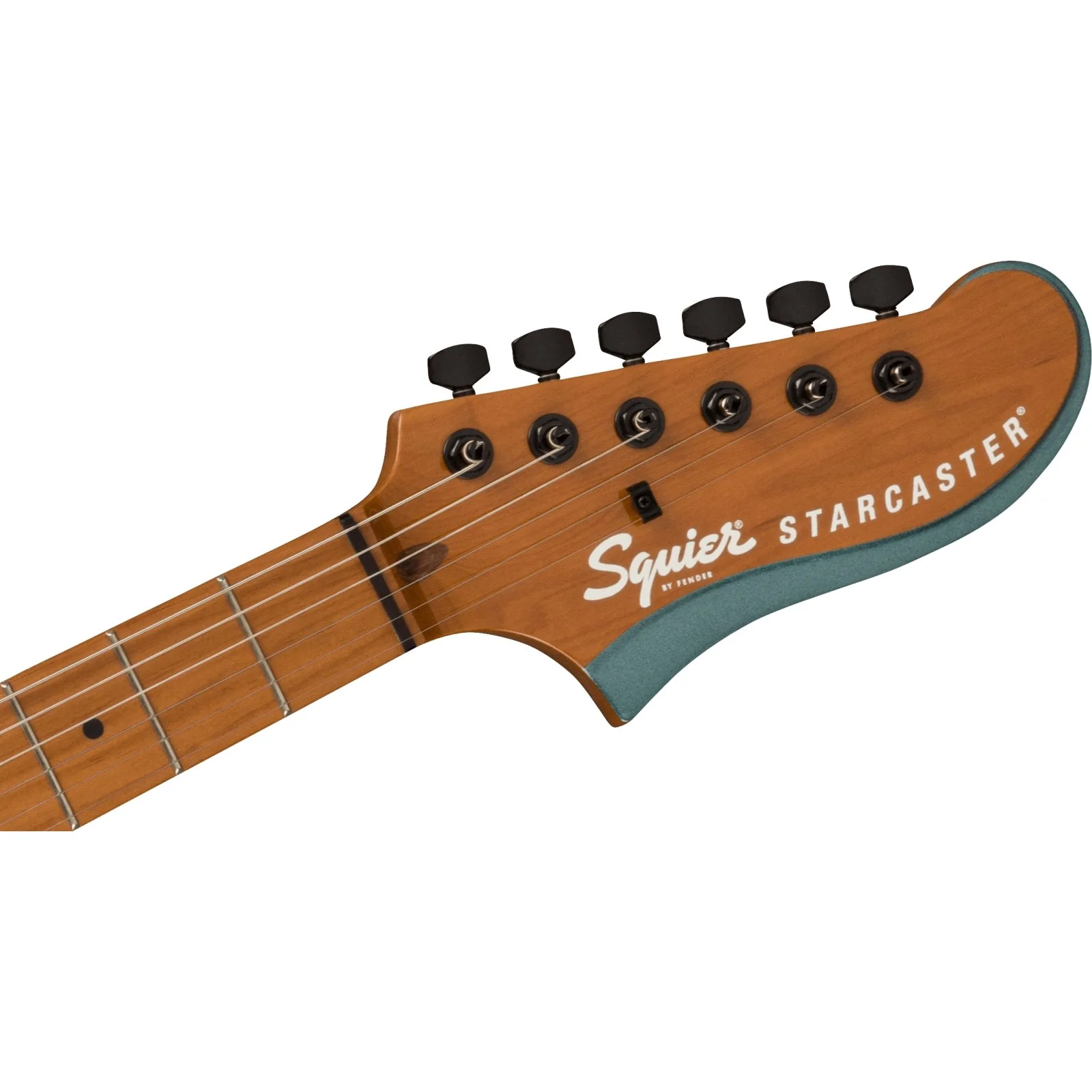 Squier - Contemporary Active Starcaster® - Roasted Maple Fingerboard - Gunmetal Metallic 037-0471-568 - Image 4