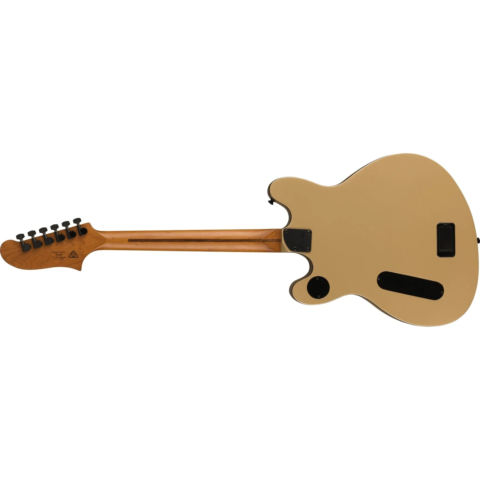 Squier - Contemporary Active Starcaster® - Roasted Maple Fingerboard - Shoreline Gold 037-0471-544 - Image 2