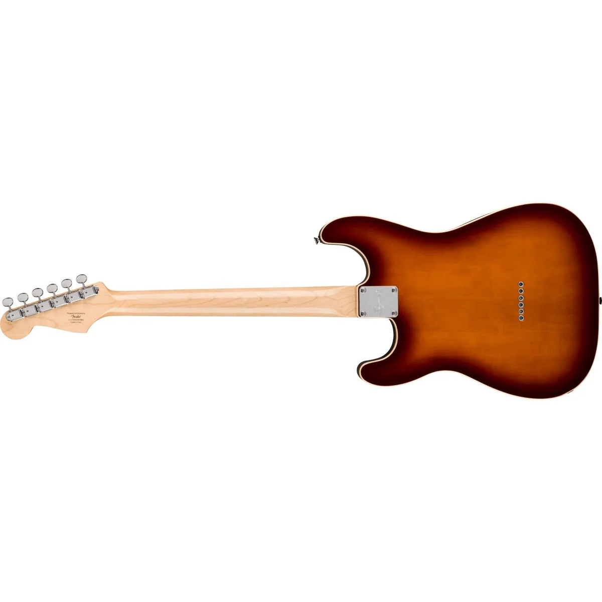 Squier - Paranormal Custom Nashville Stratocaster®, Laurel Fingerboard, Black Pickguard, Chocolate 2-Color Sunburst 037-7042-516 - Image 2