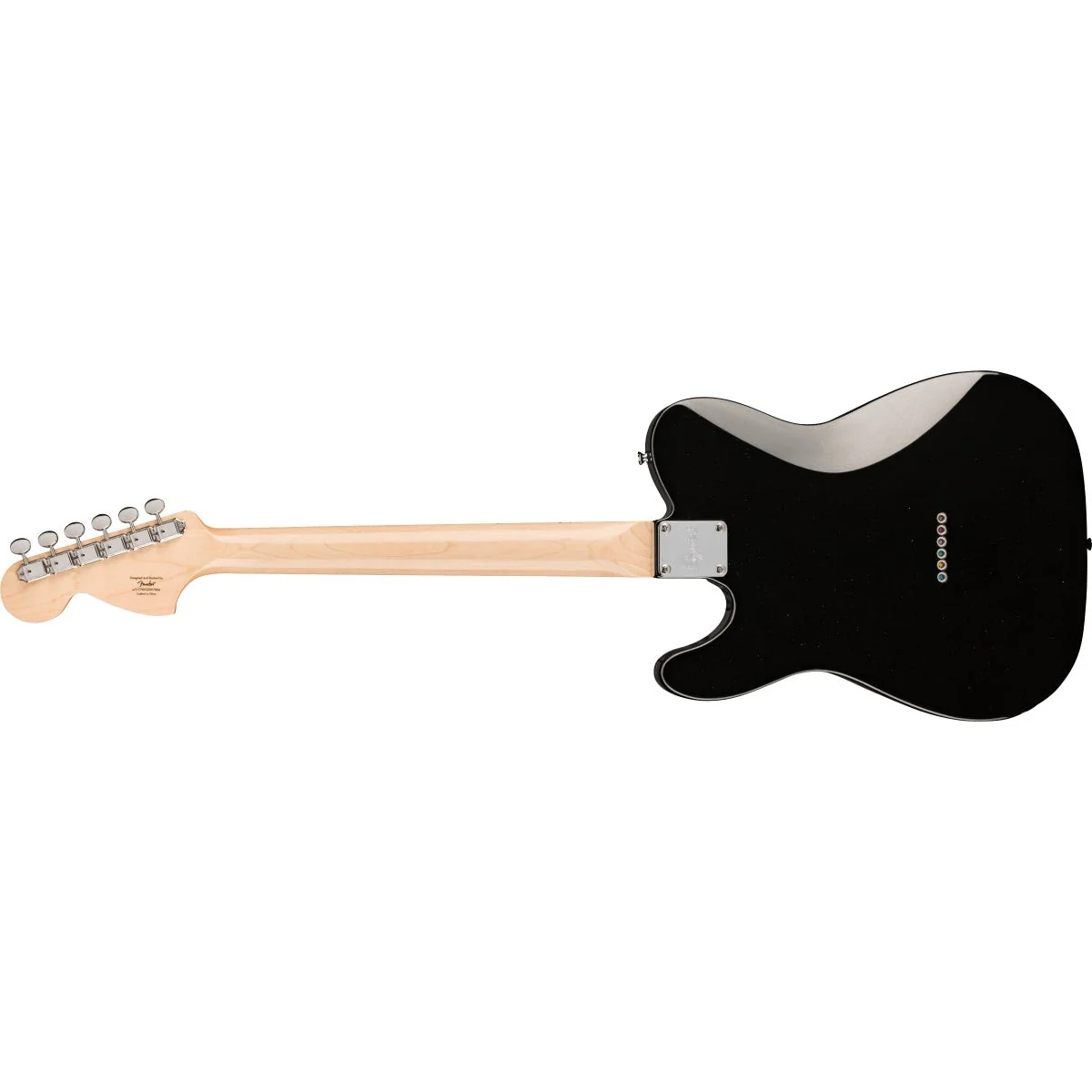 Squier - Paranormal Esquire® Deluxe, Maple Fingerboard, Black Pickguard, Metallic Black 037-7045-565 - Image 2