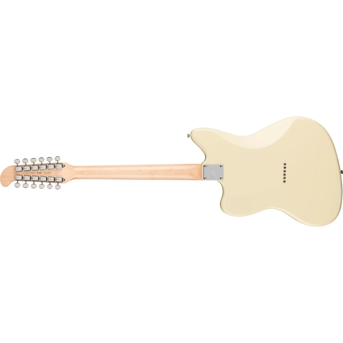 Squier - Paranormal Jazzmaster® XII, Laurel Fingerboard, Tortoiseshell Pickguard, Olympic White 037-7051-505 - Image 2