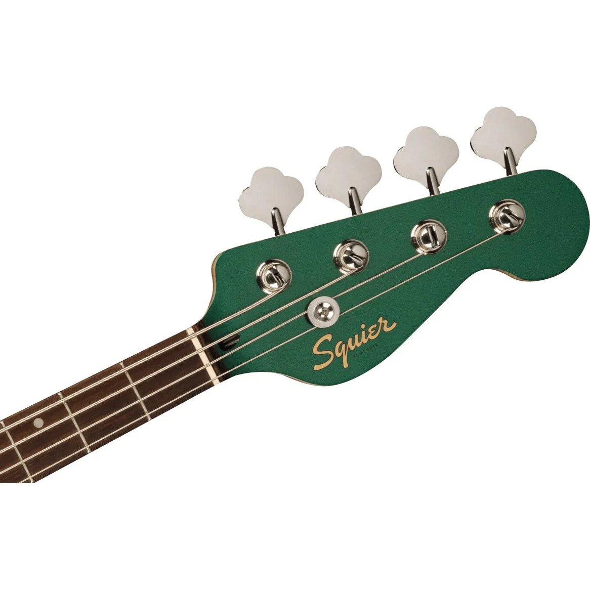 Squier - Paranormal Rascal Bass HH, Laurel Fingerboard, Mint Pickguard, Sherwood Green 037-7105-546 - Image 4